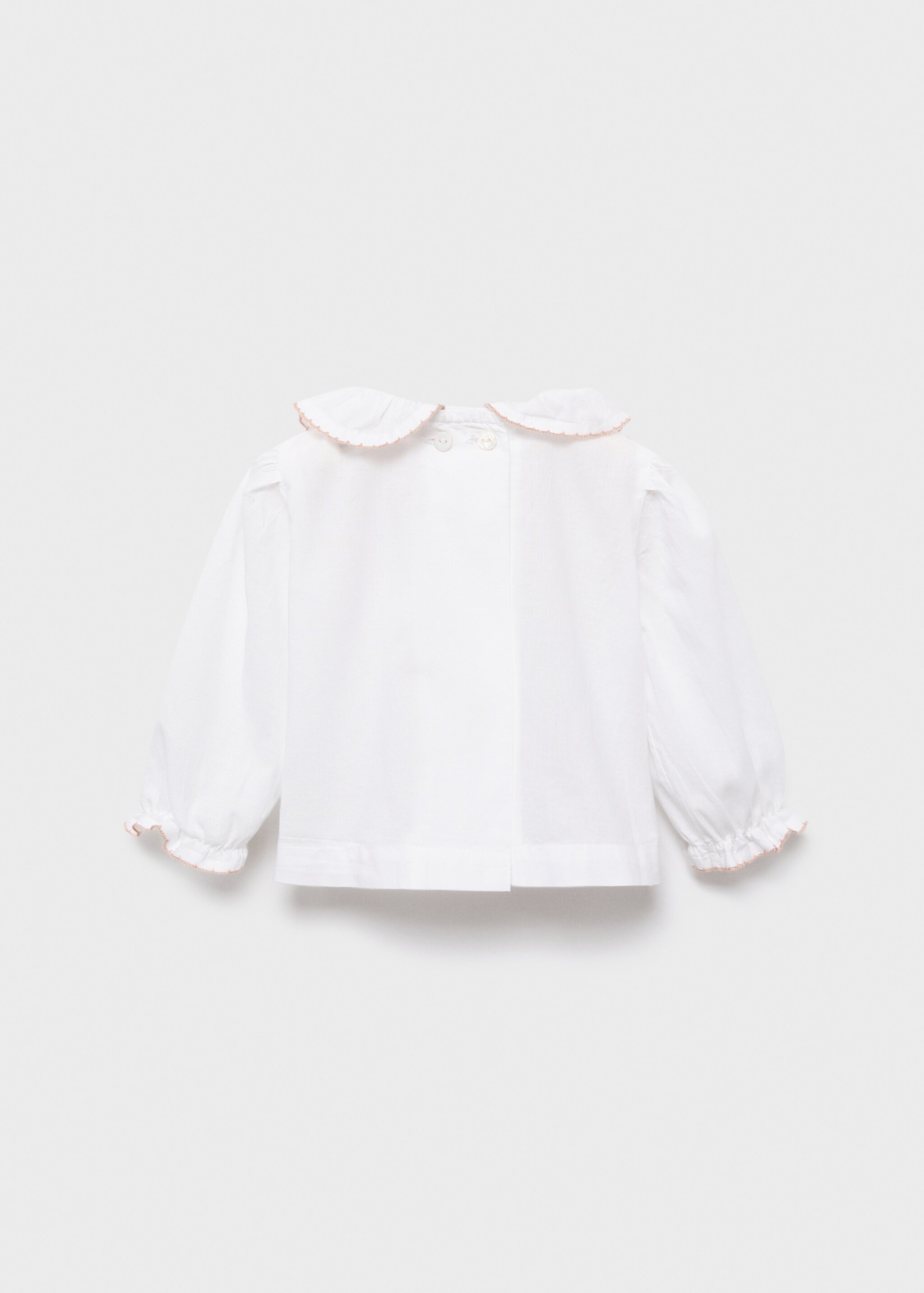 Brusa coll babydoll - Revers de l'article
