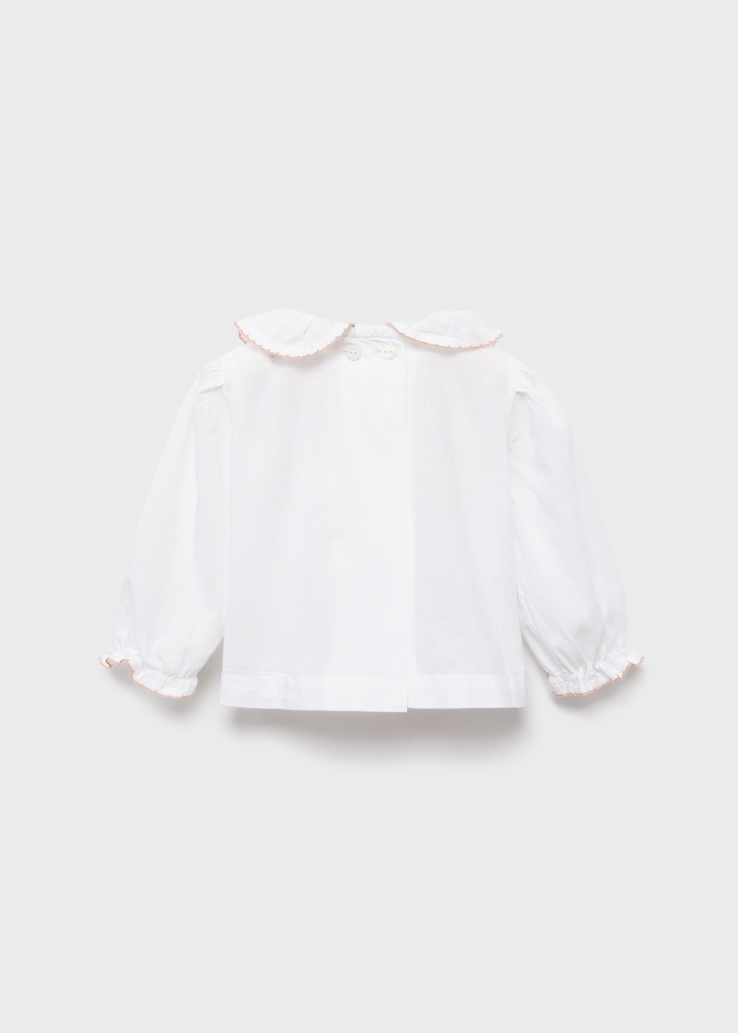 Blusa cuello babydoll