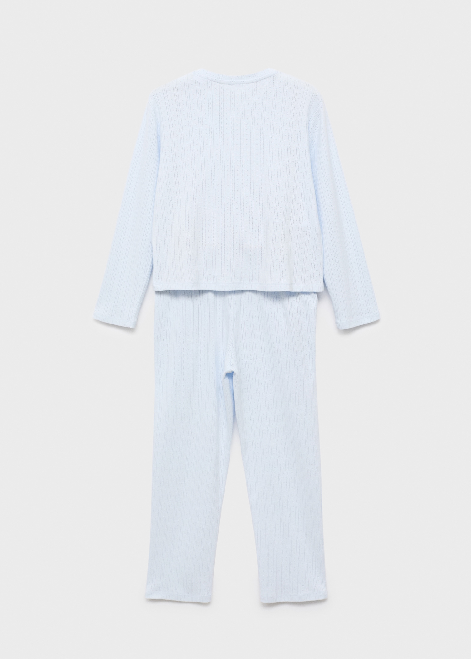 Long ribbed pyjama MANGO Indonesia - Main Image