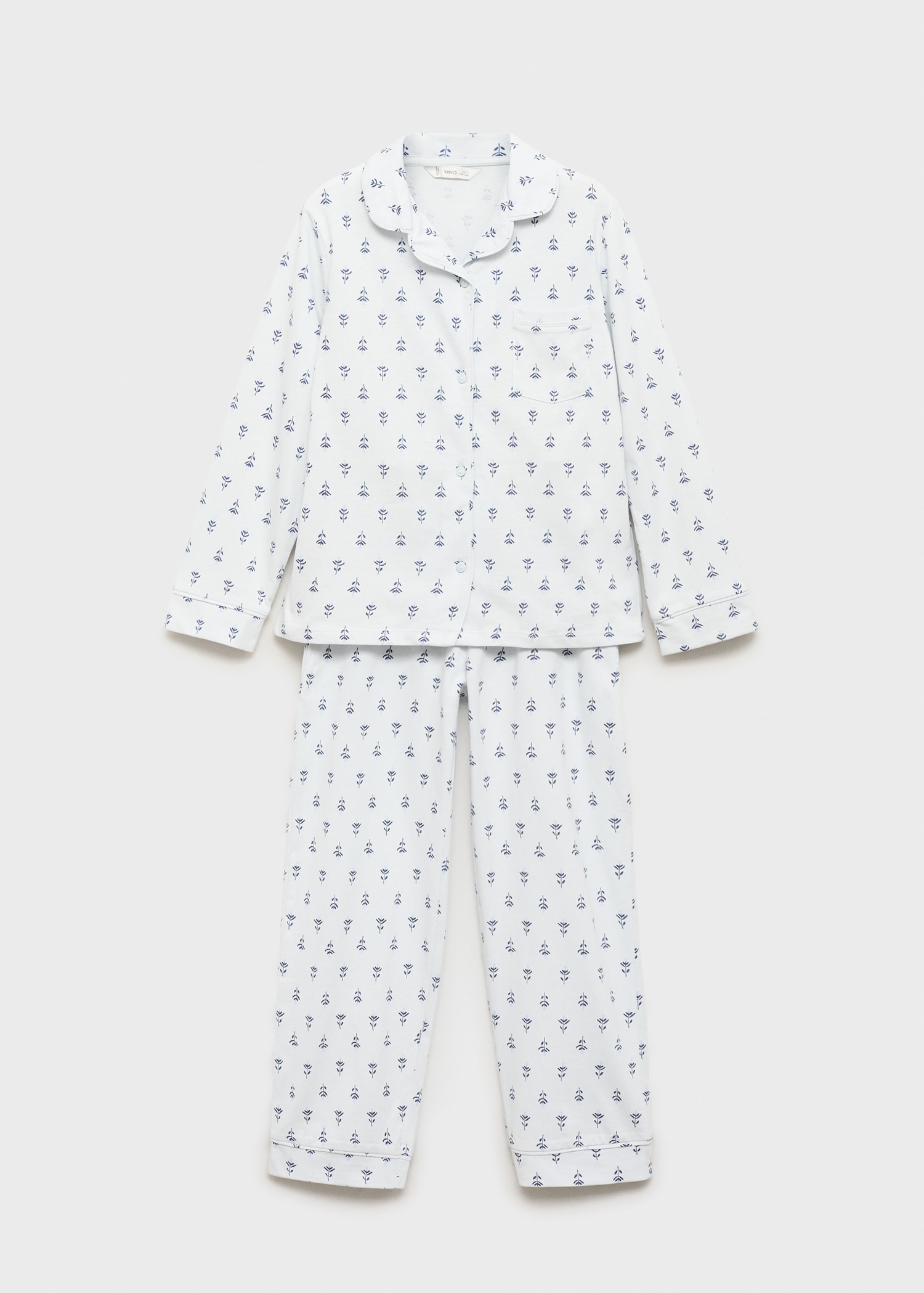 Pyjamas flori - Изделие без модели