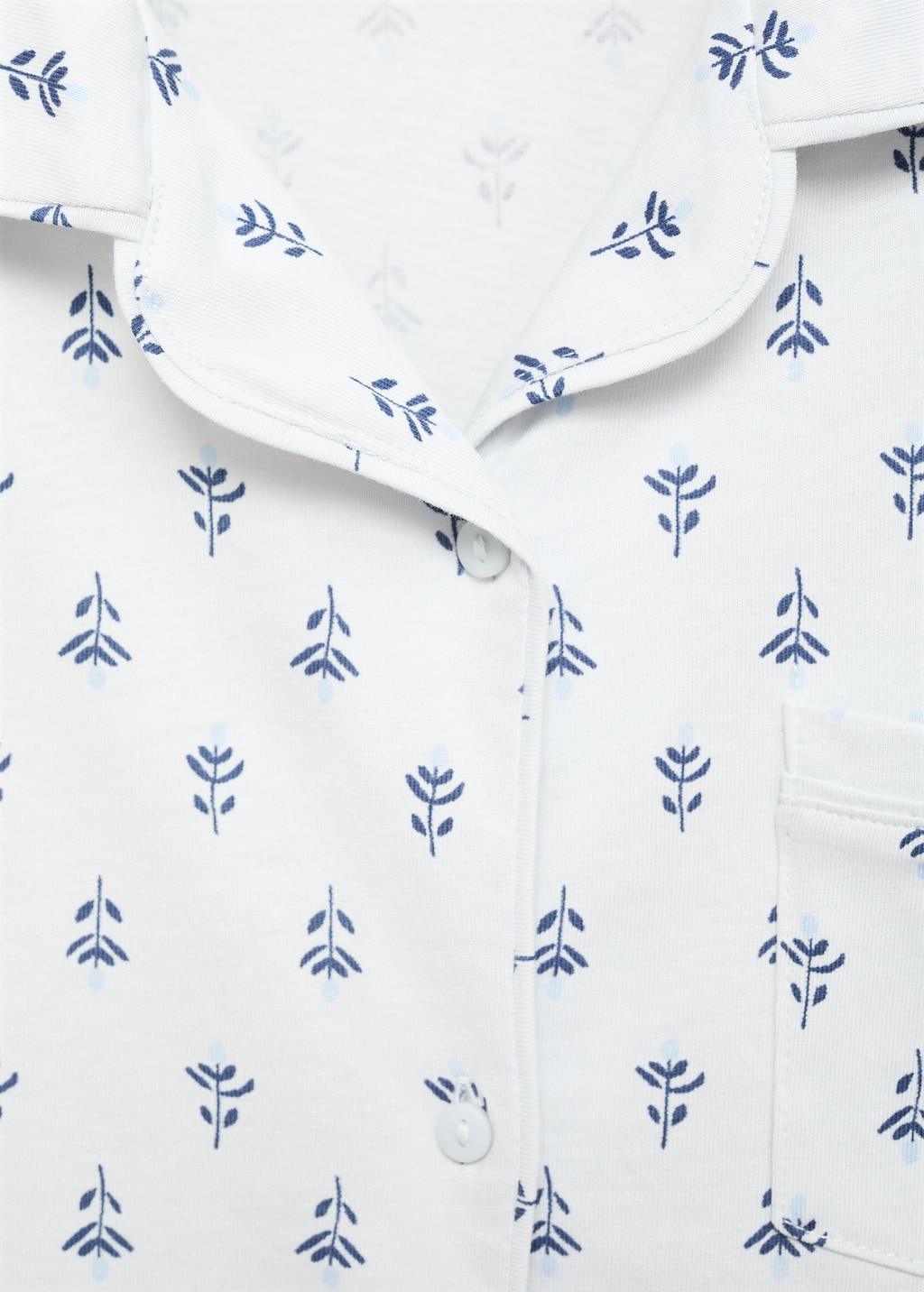 Floral-print pajamas