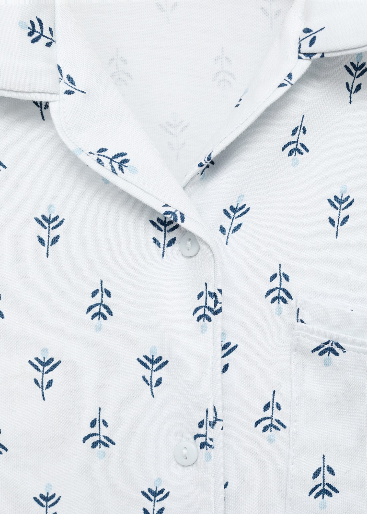 Floral-print pyjamas - Details of the article 8