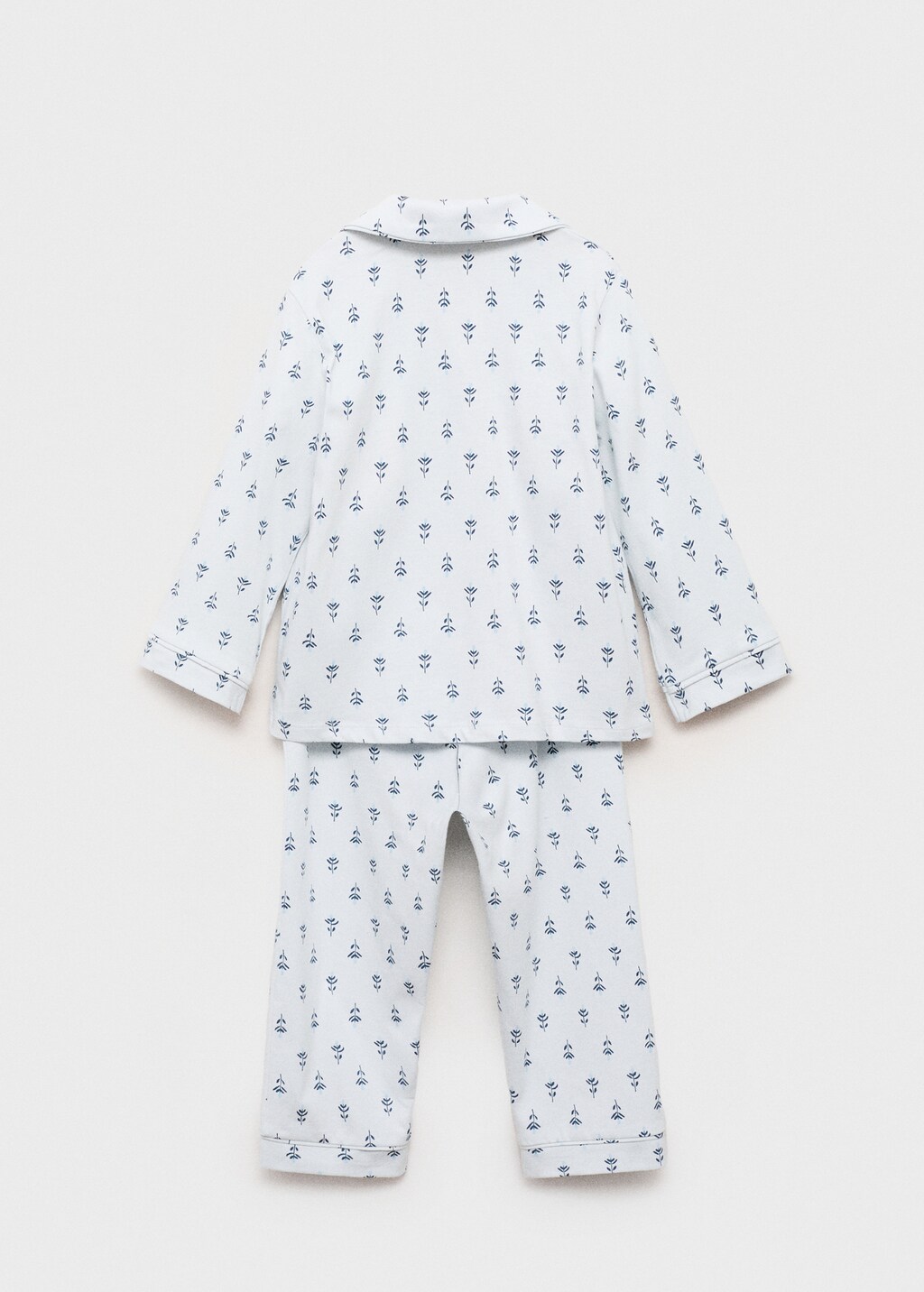 Floral-print pajamas