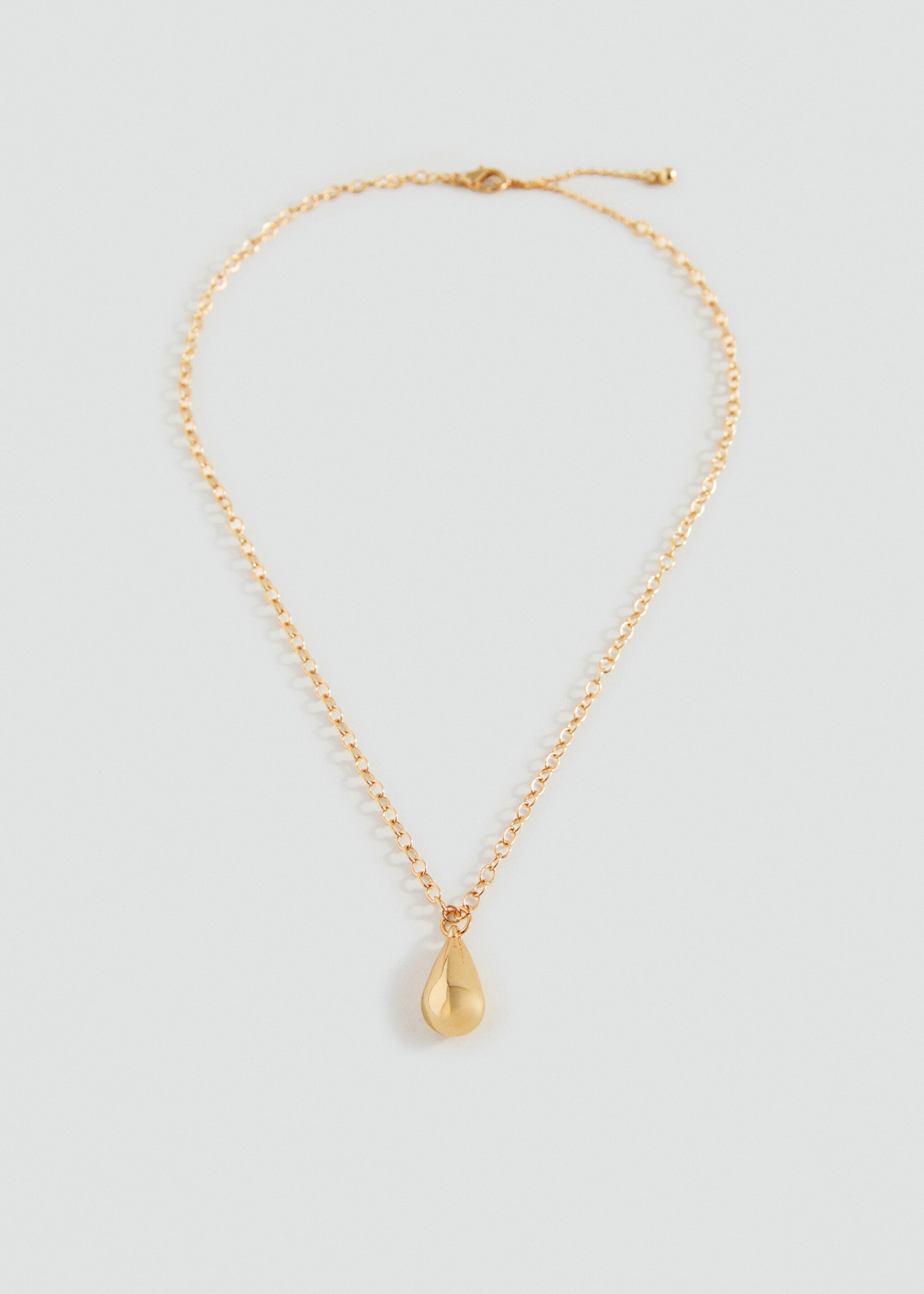 Necklace with drop detail - Article without model, Gold. Ref: 17013812-00.