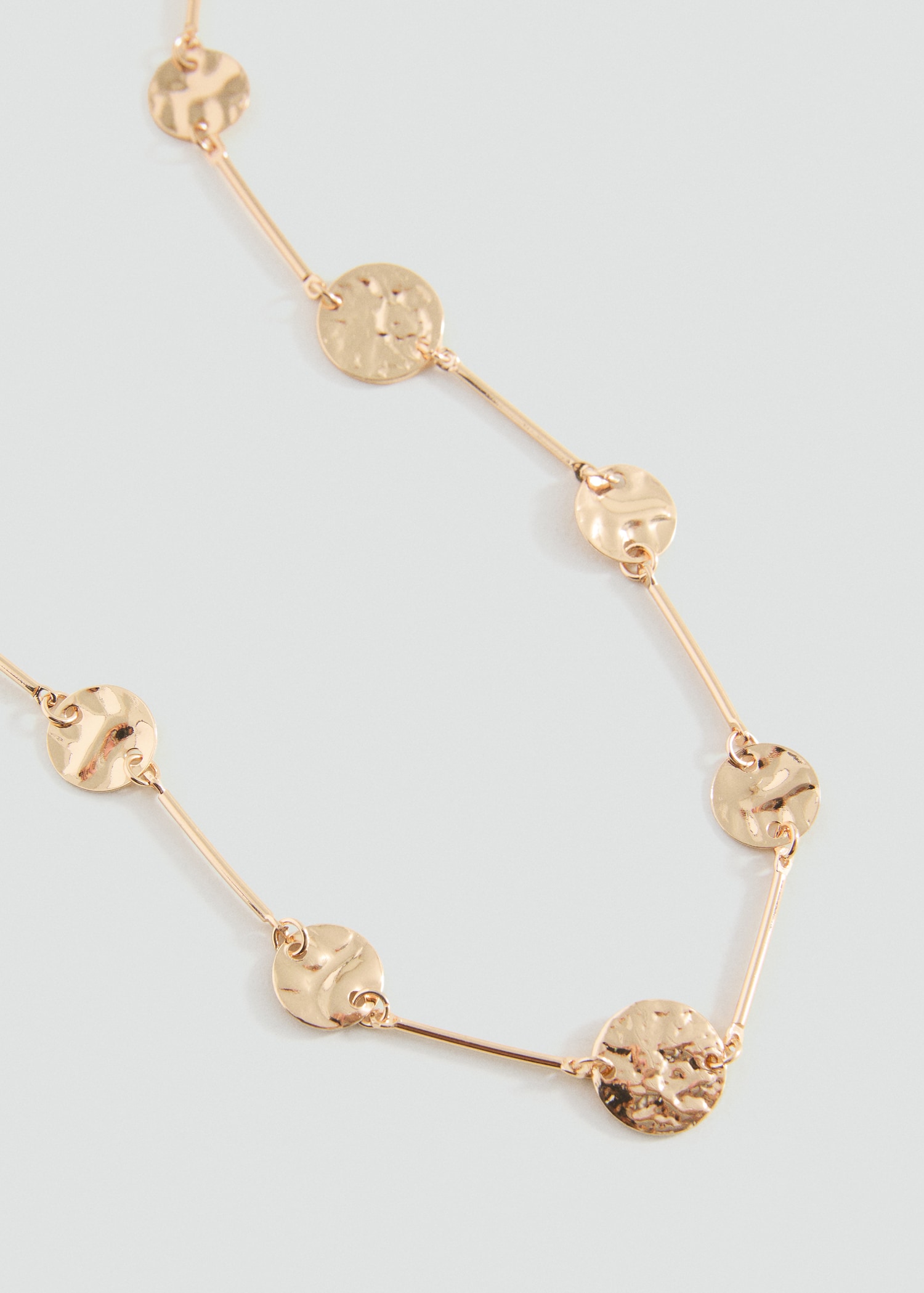 Coin charm necklace Teen MANGO Lithuania - Main Image