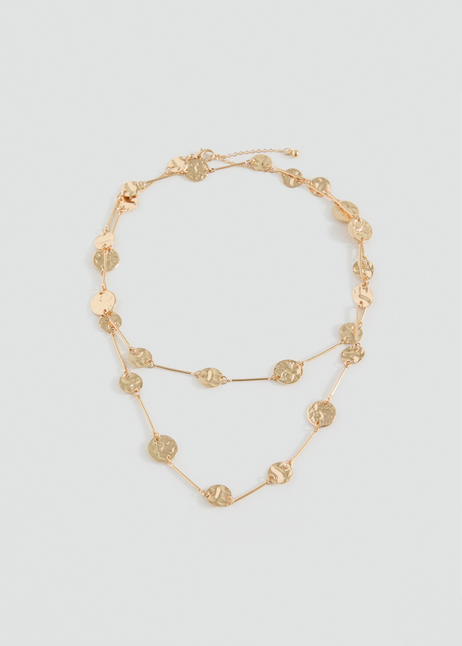 Coin charm necklace - Article without model