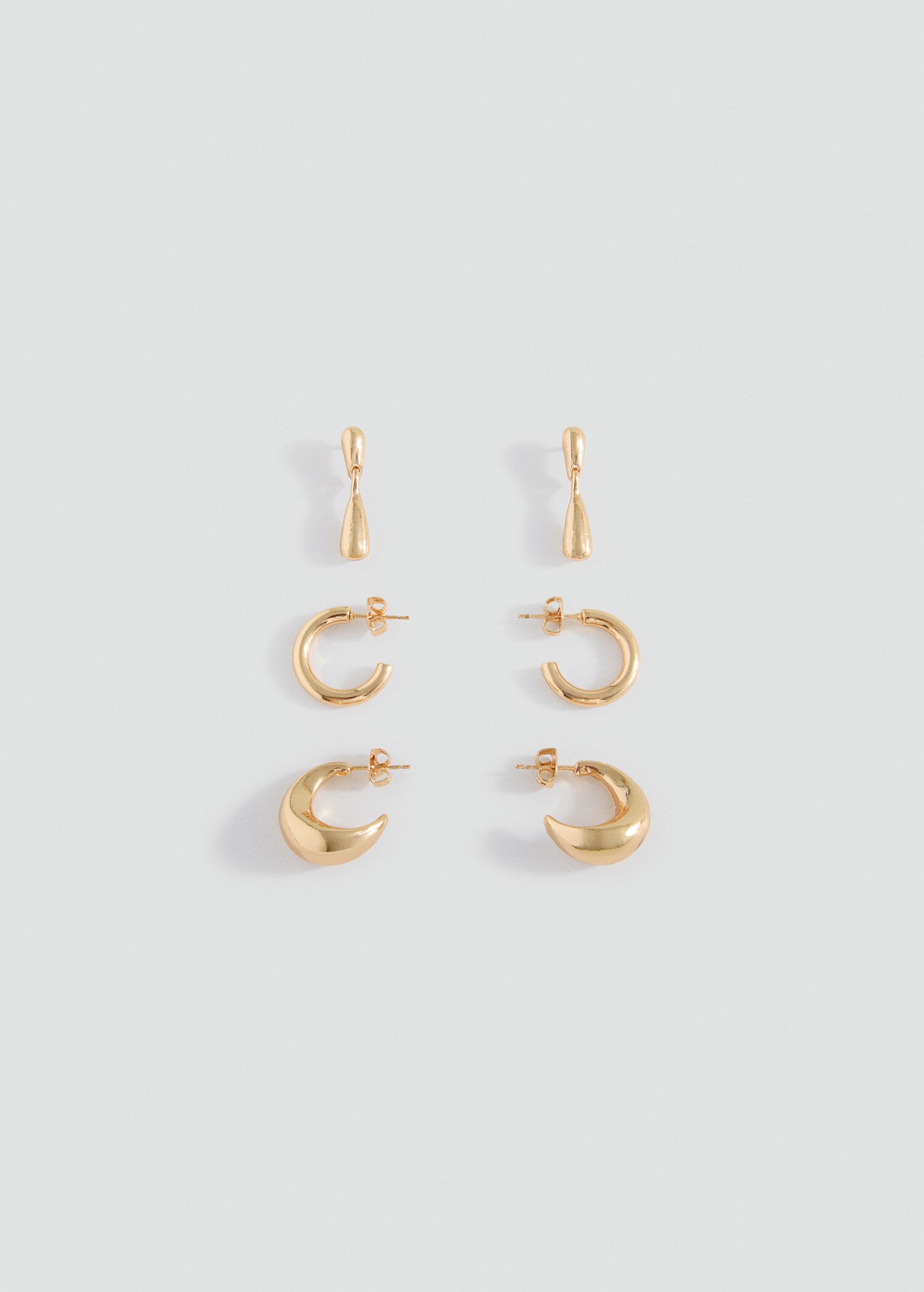Lot boucles d’oreilles combinées - Article sans modèle
