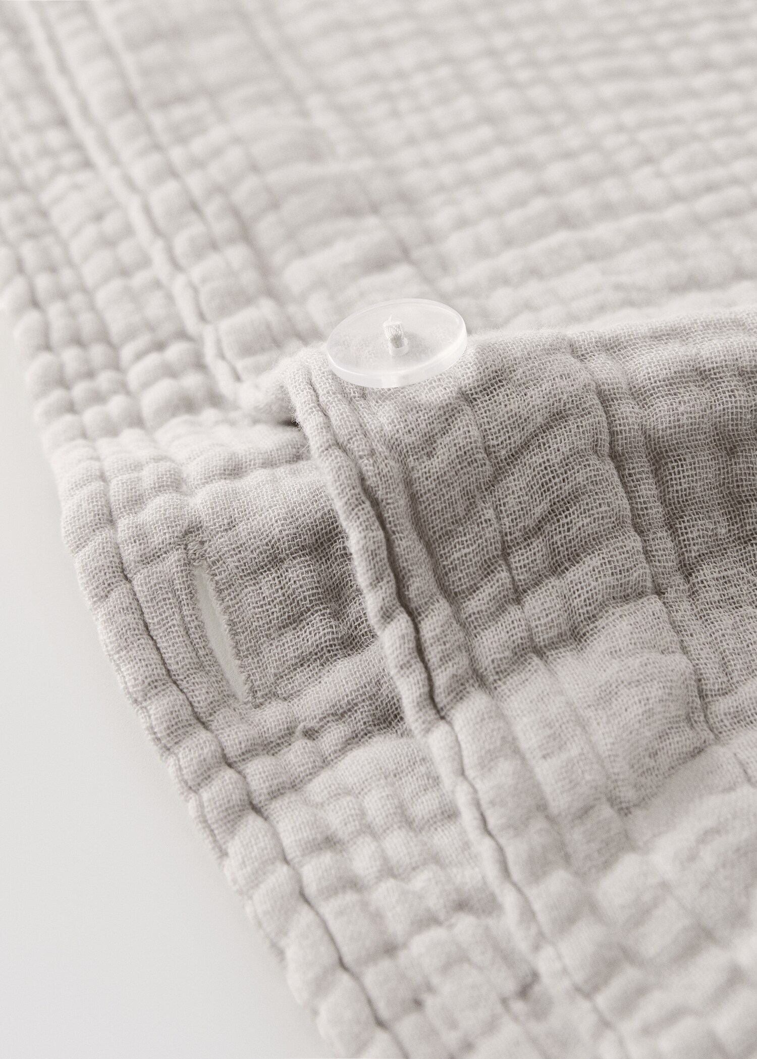 Cotton gauze duvet cover single bed - Details of the article 1