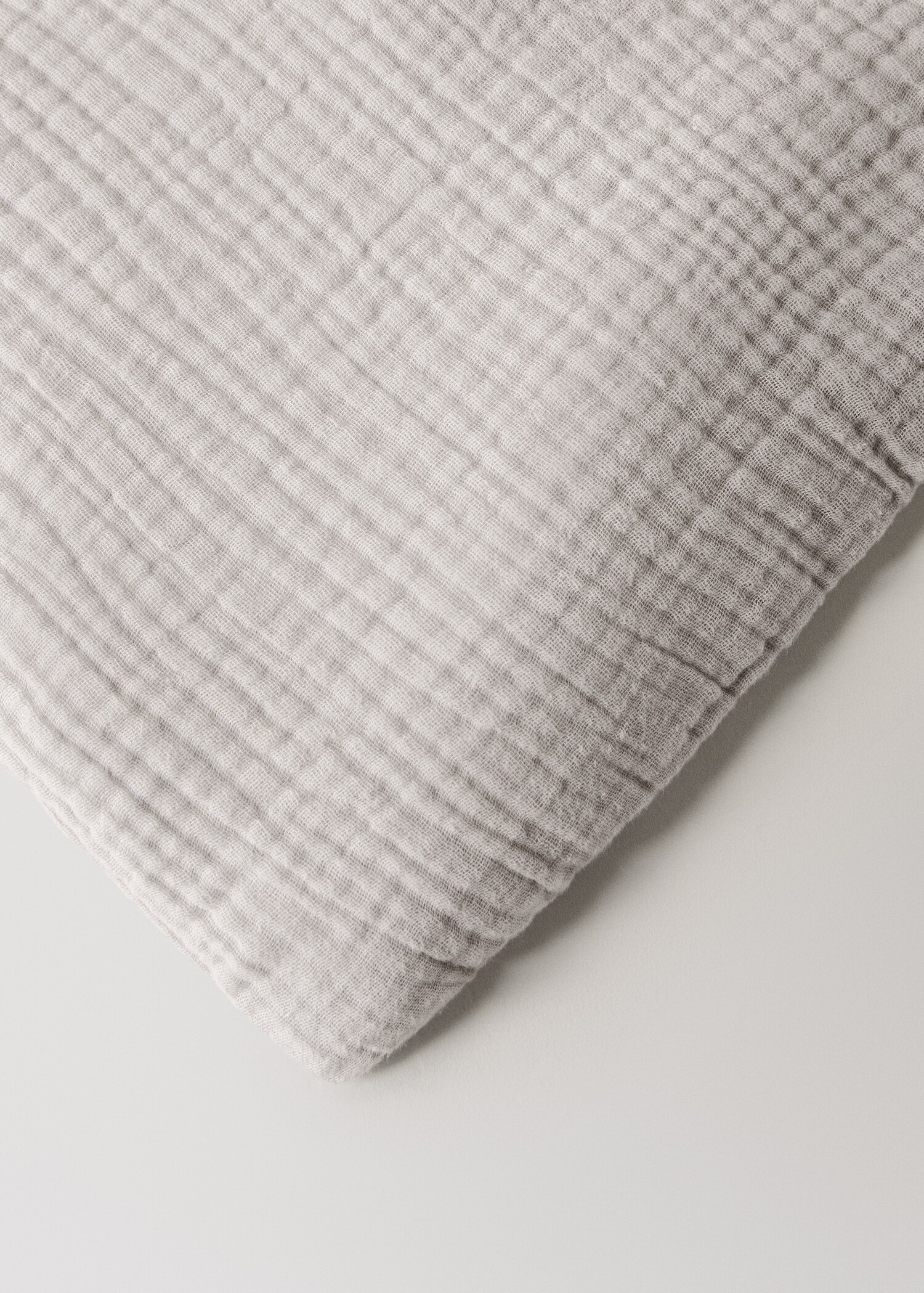 Cotton gauze duvet cover single bed - Details of the article 3