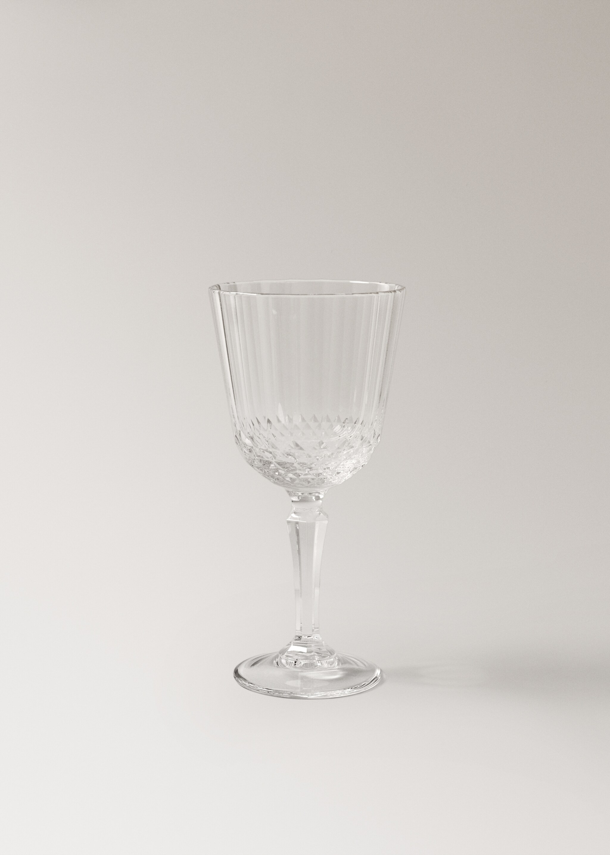 Verre class - Article sans modèle, Blanc cassé. Ref: 17013831-00.