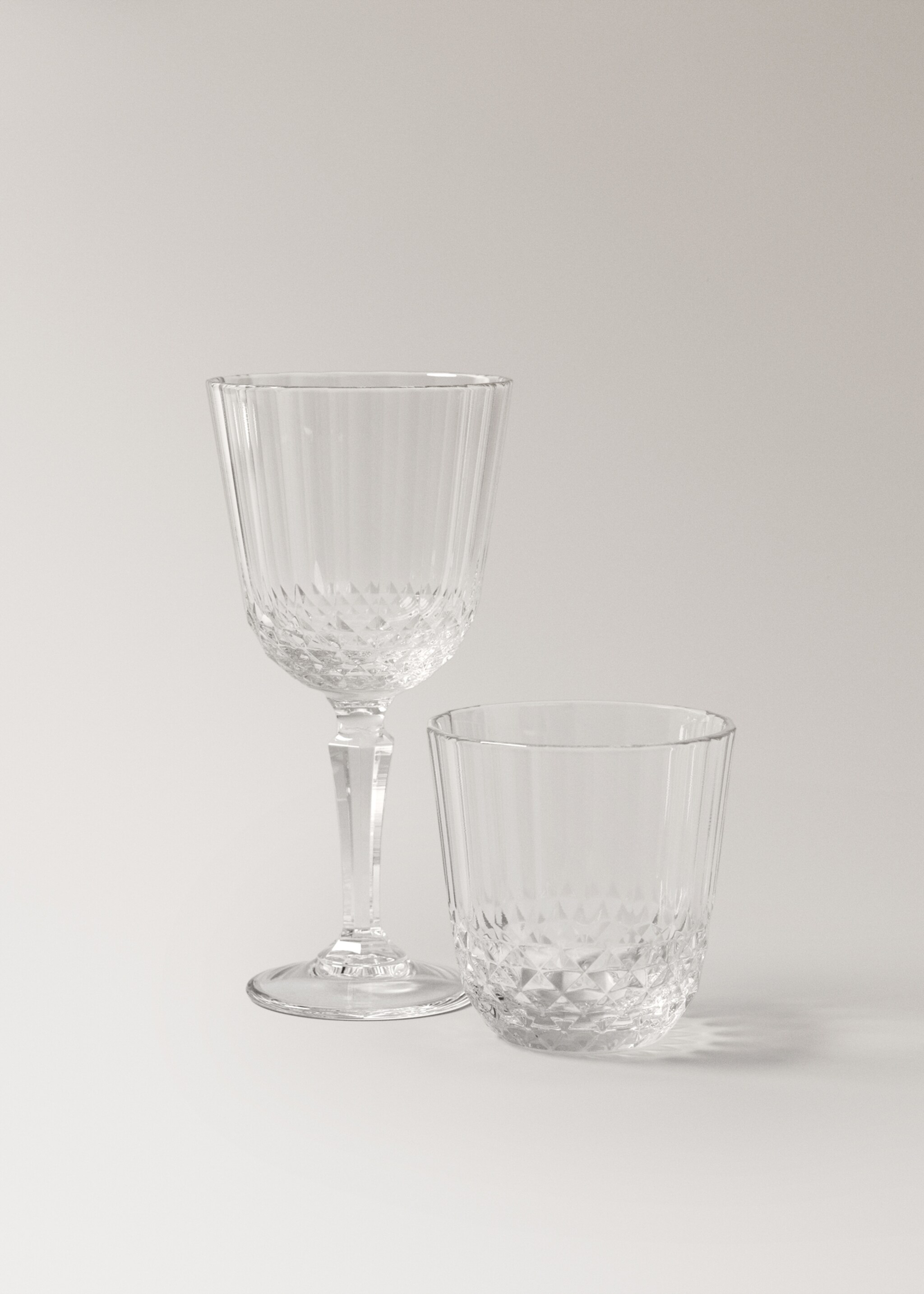 Verre class - Détail de l'article 3, Blanc cassé. Ref: 17013831-00.