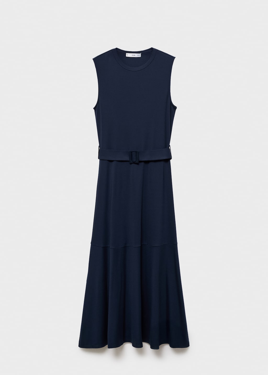 Belt midi dress - image 5