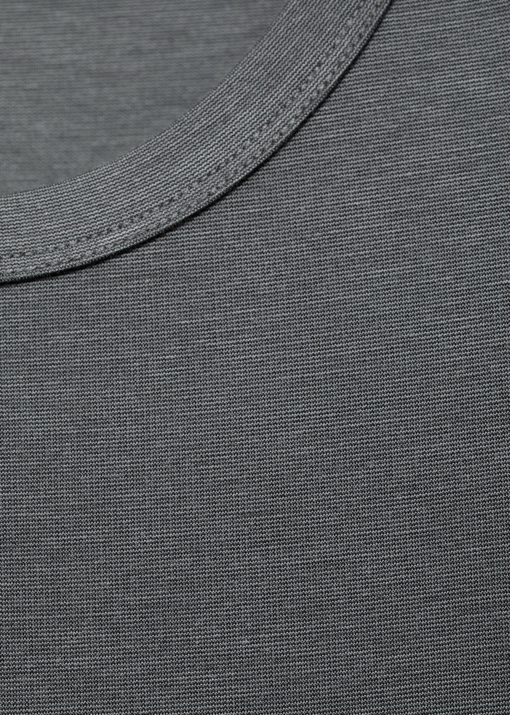 Belt midi dress - Details of the article 8, Medium Heather Grey. Ref: 17014079-00.