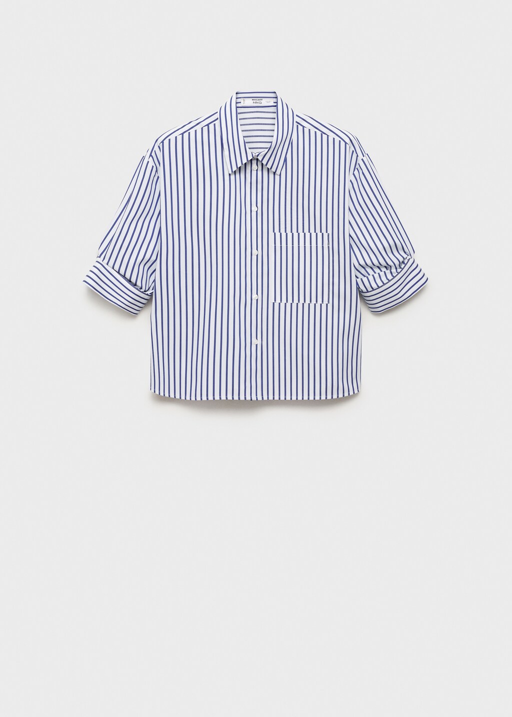 ジャケット・アウター GOD ONLY KNOWS CROPPED STRIPED SHIRT ジャケット・アウター GOD ONLY KNOWS CROPPED STRIPED SHIRT