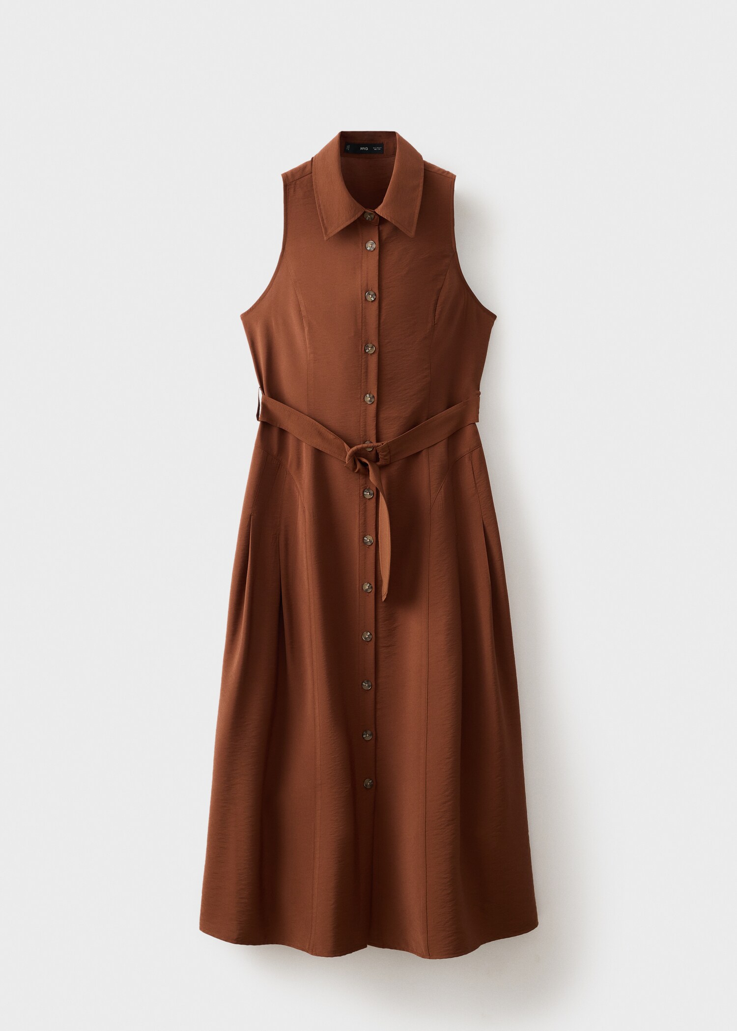 Vestito camicione cintura - Articolo senza modello