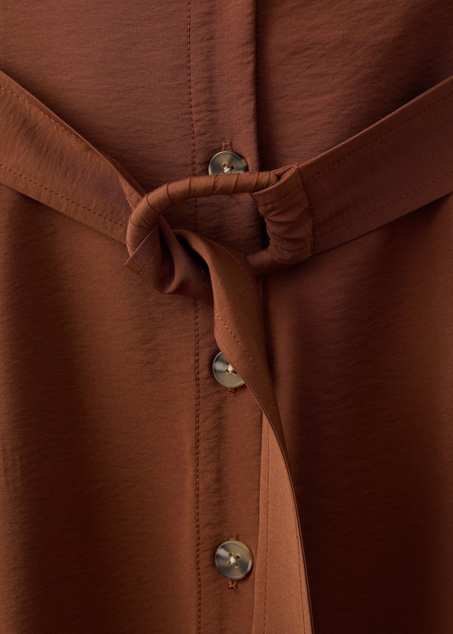 Vestito camicione cintura - Dettaglio dell'articolo 0