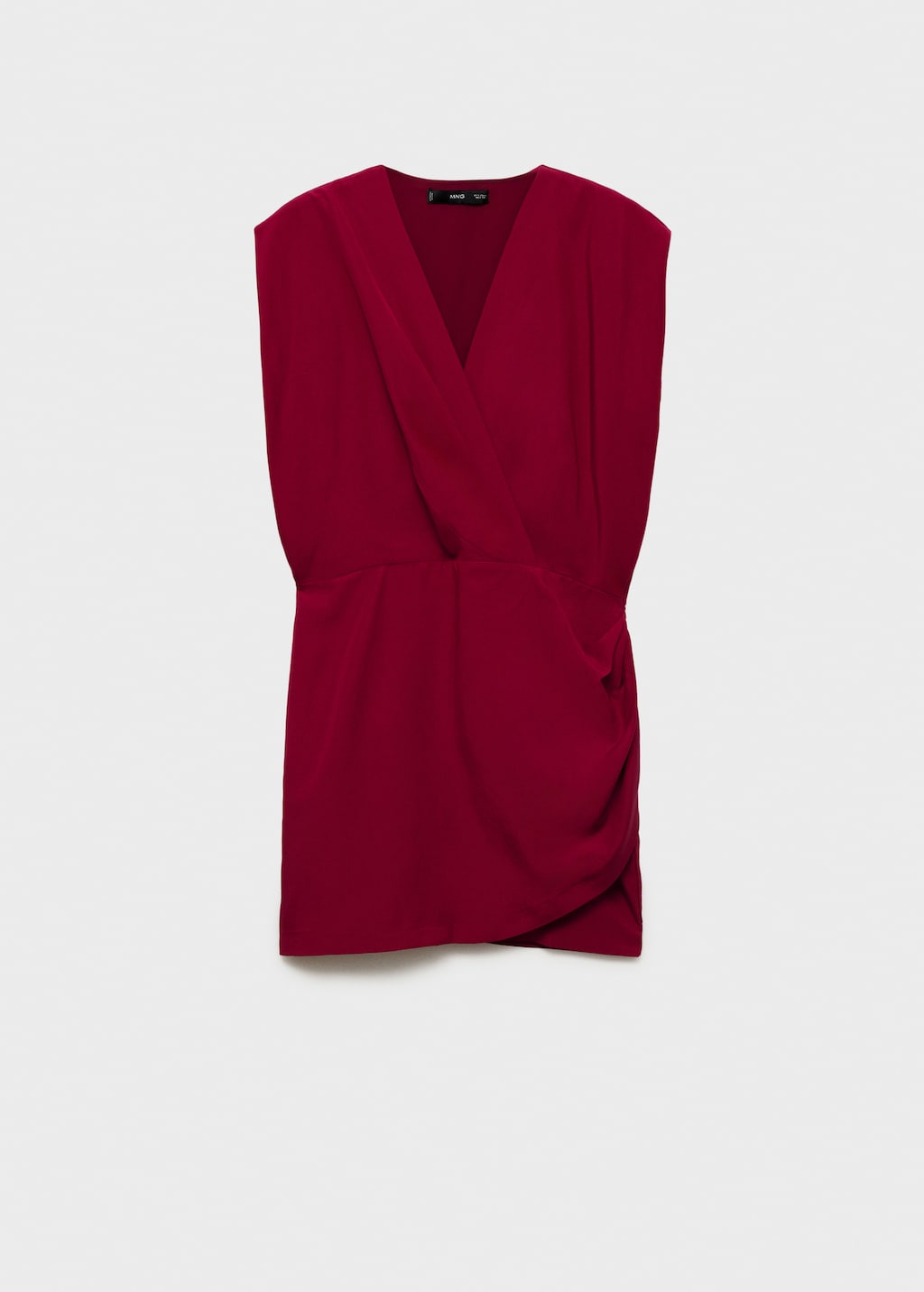 Mango Lyocell wrap dress