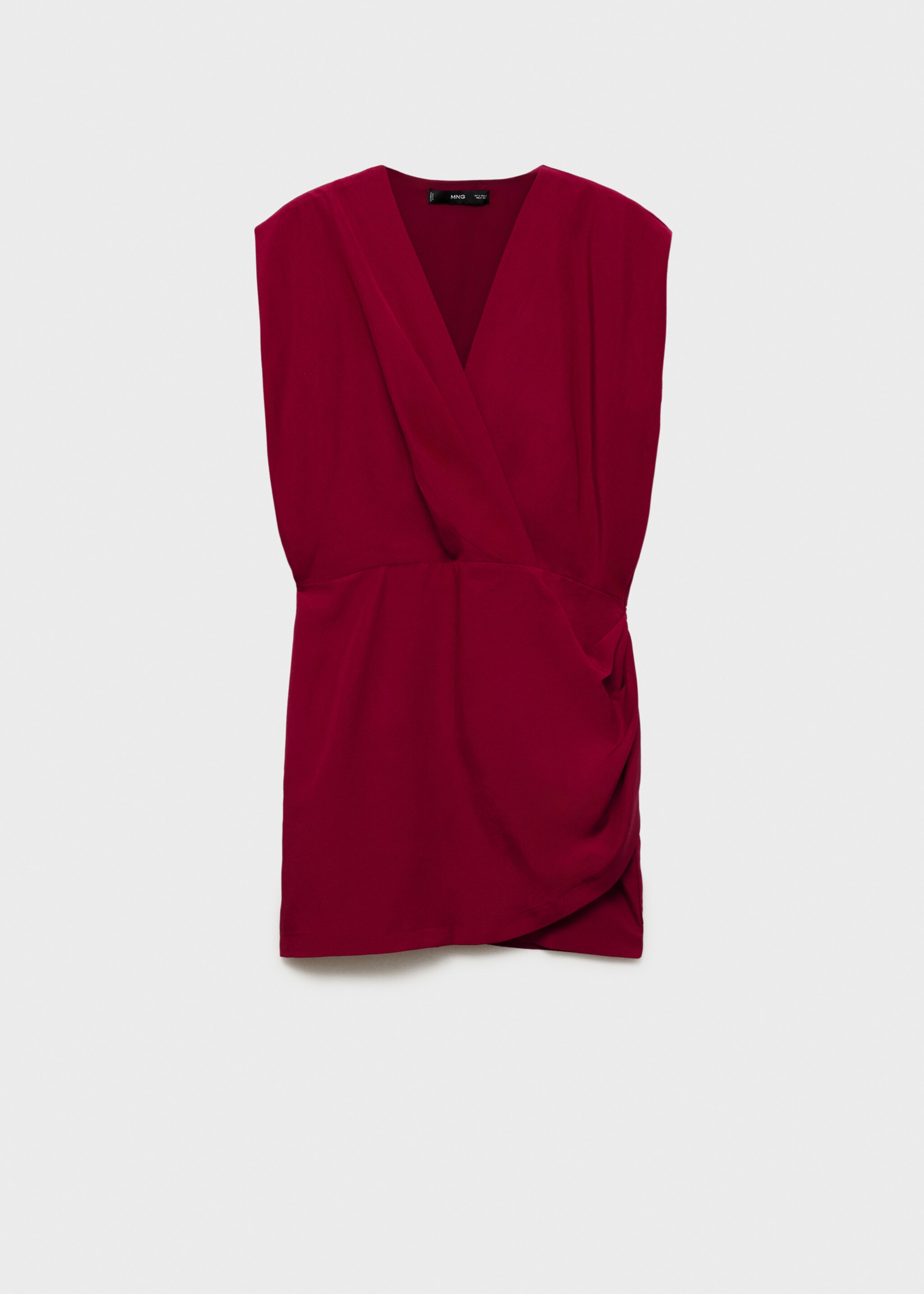 Robe lyocell croisée - Article sans modèle