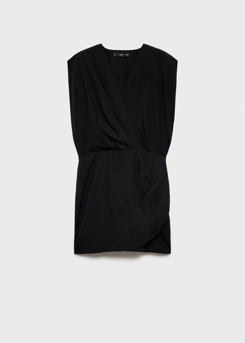 Lyocell wrap dress - image 5