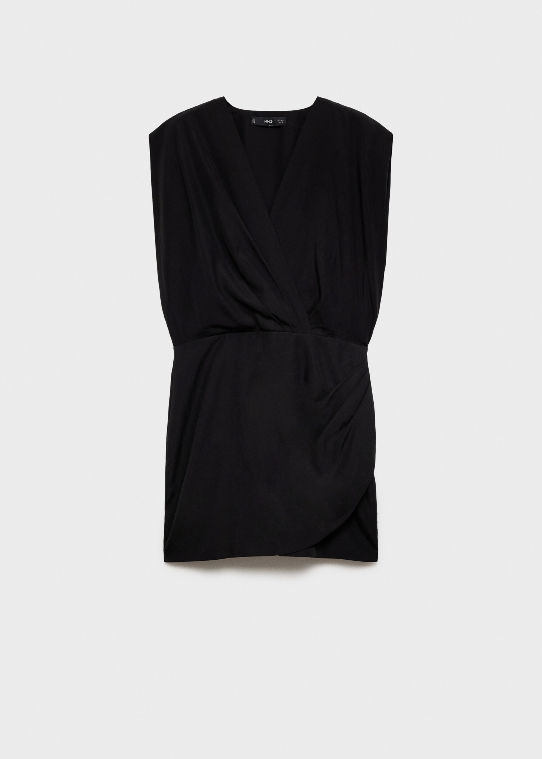 Robe lyocell croisée - Article sans modèle