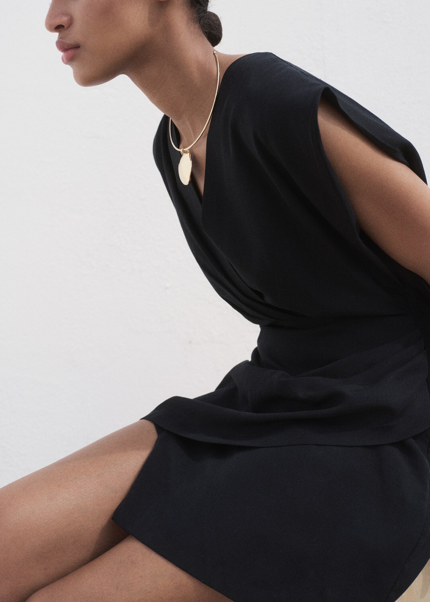 Lyocell wrap dress - Details of the article 6