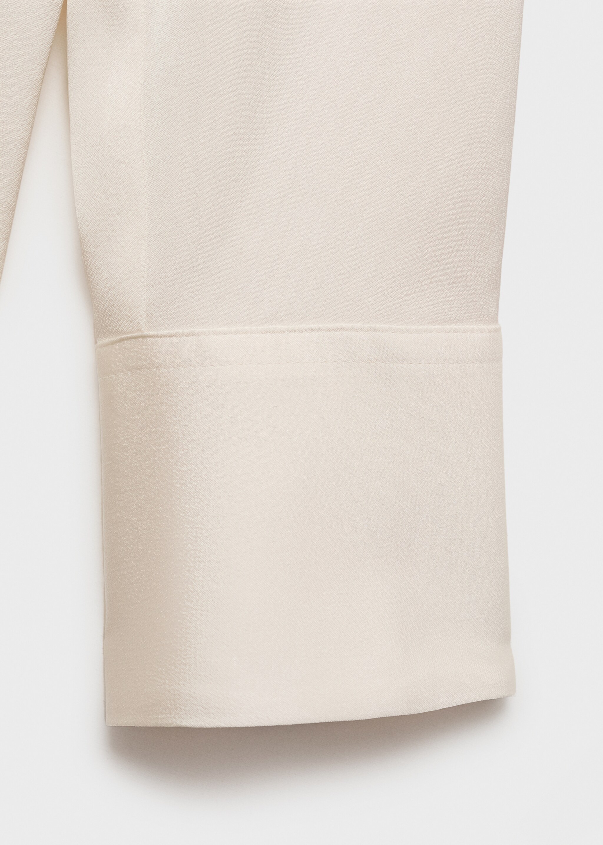 Satin finish flowy shirt - Details of the article 0