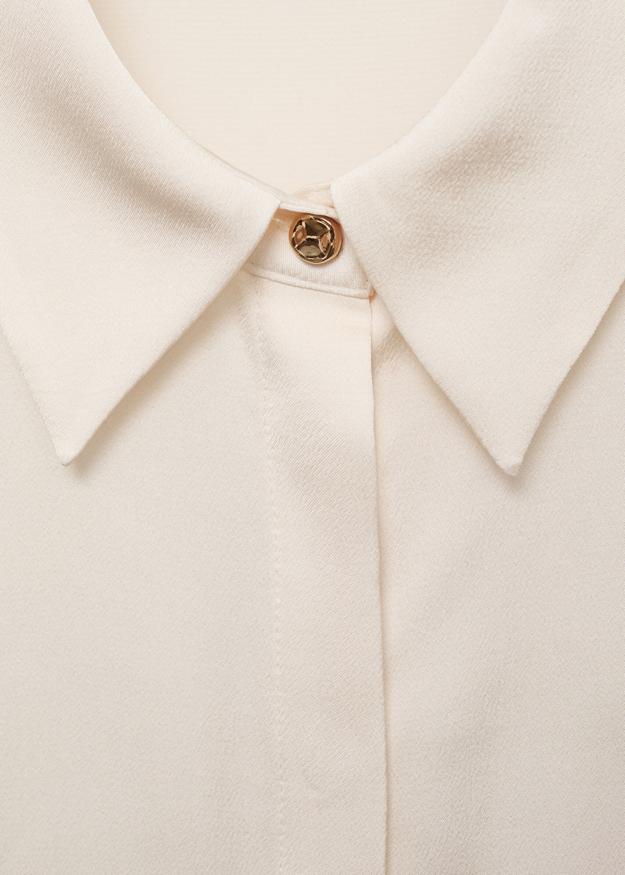 Satin finish flowy shirt - Details of the article 8