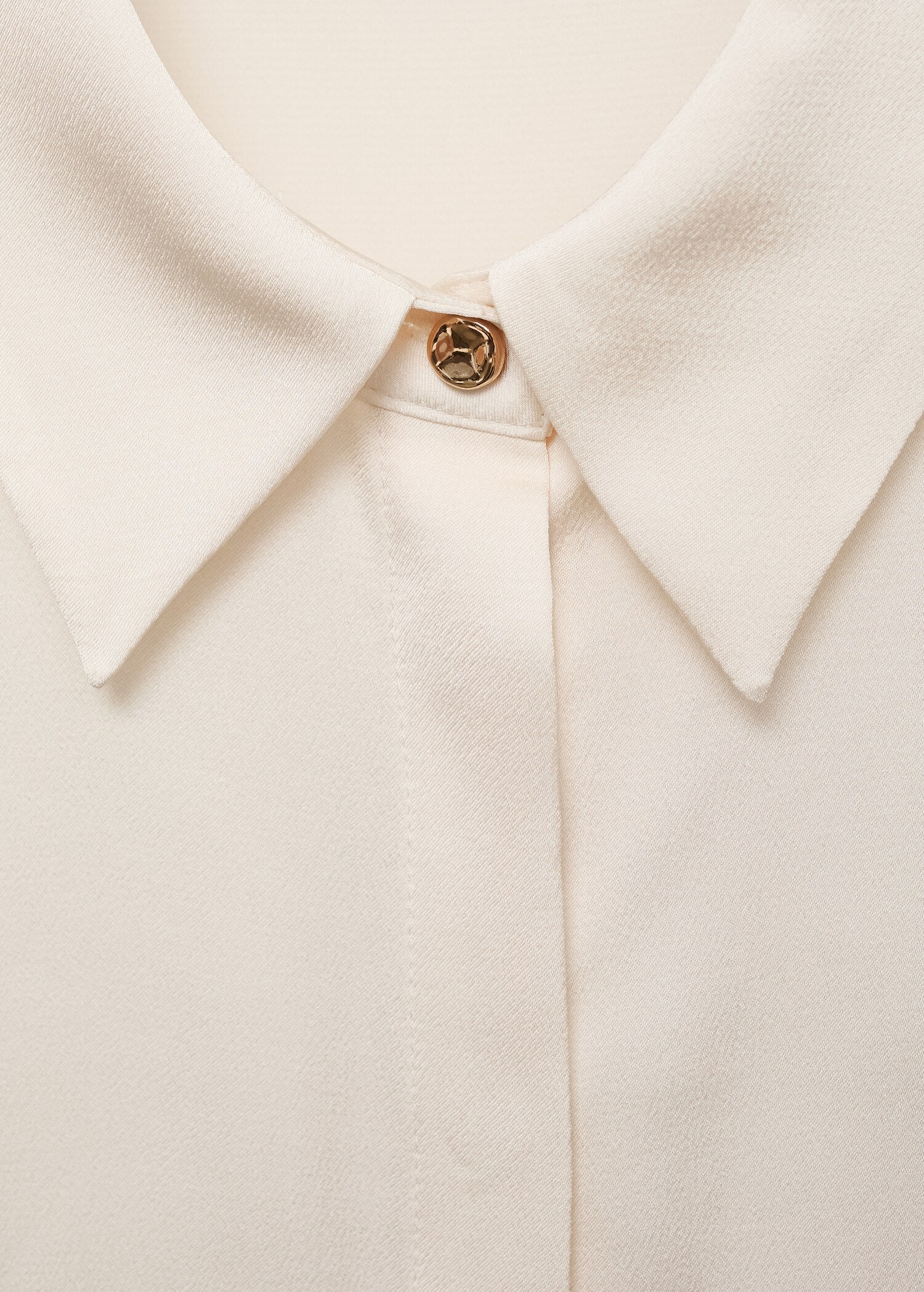 Satin finish flowy shirt - Details of the article 8