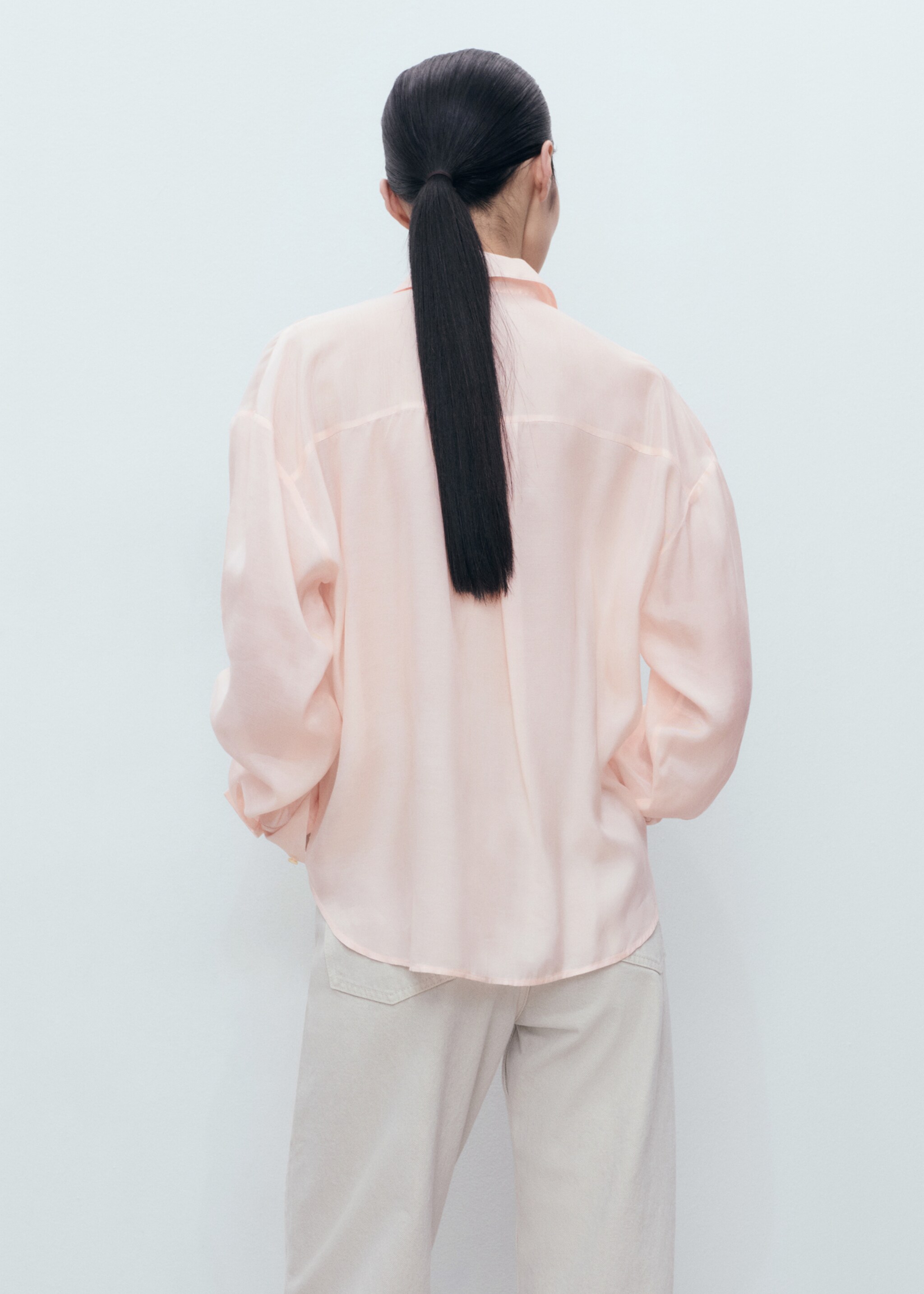Chemise modale strass - Verso de l’article