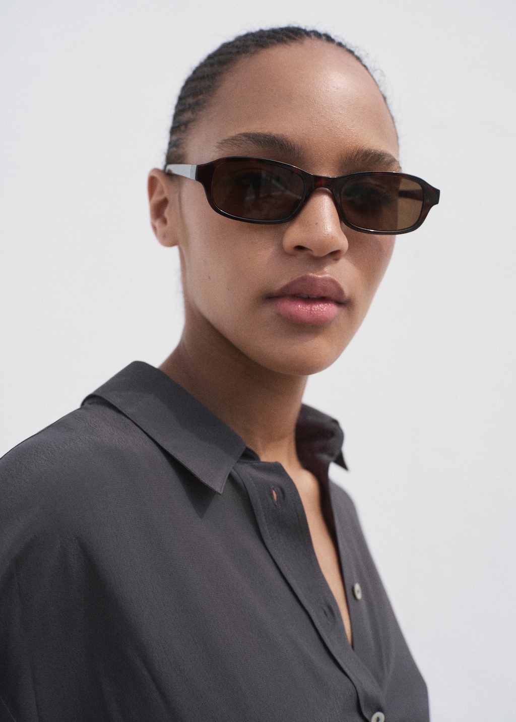 Oversize flowy shirt