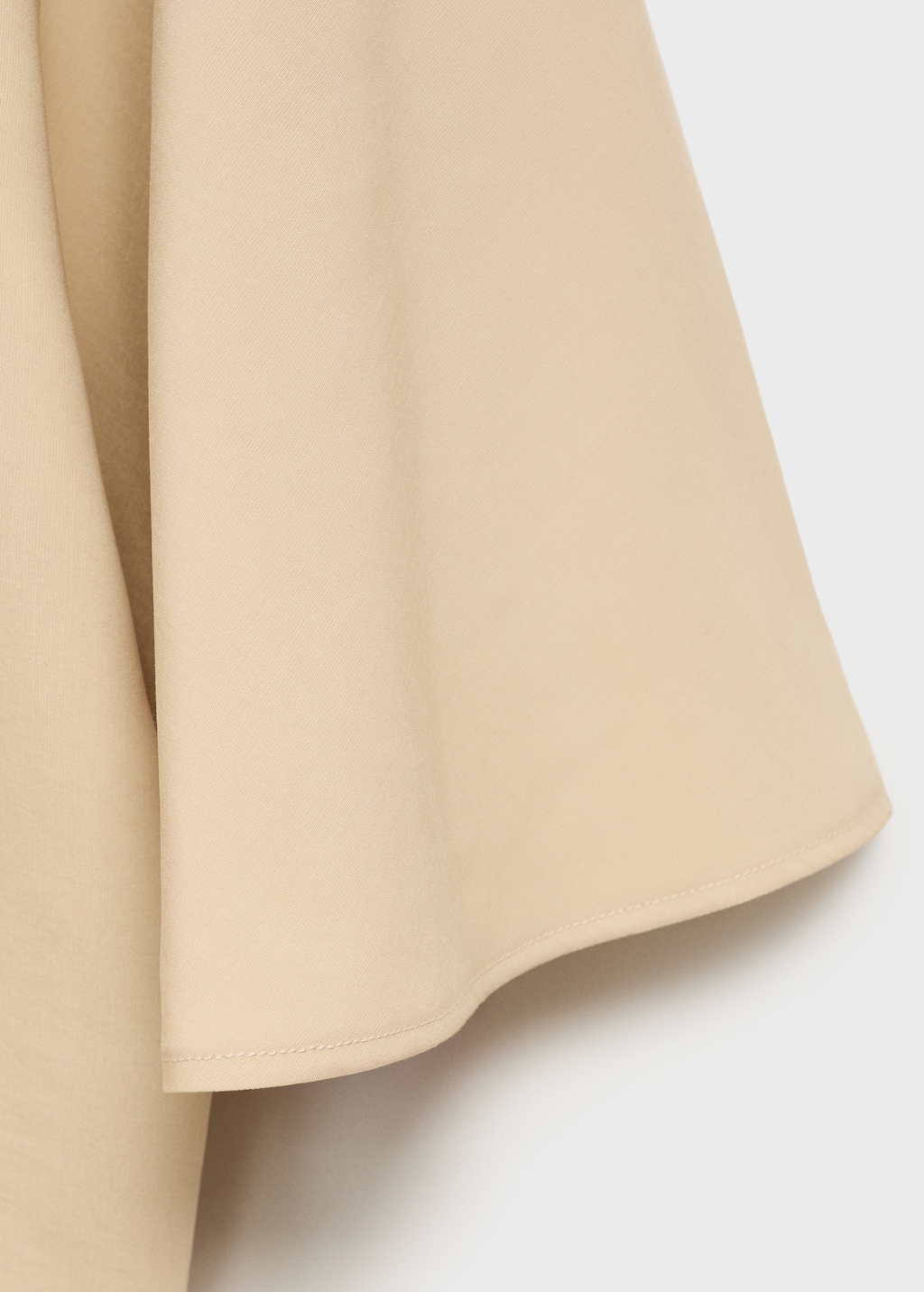 Oversized three-quarter sleeve shirt