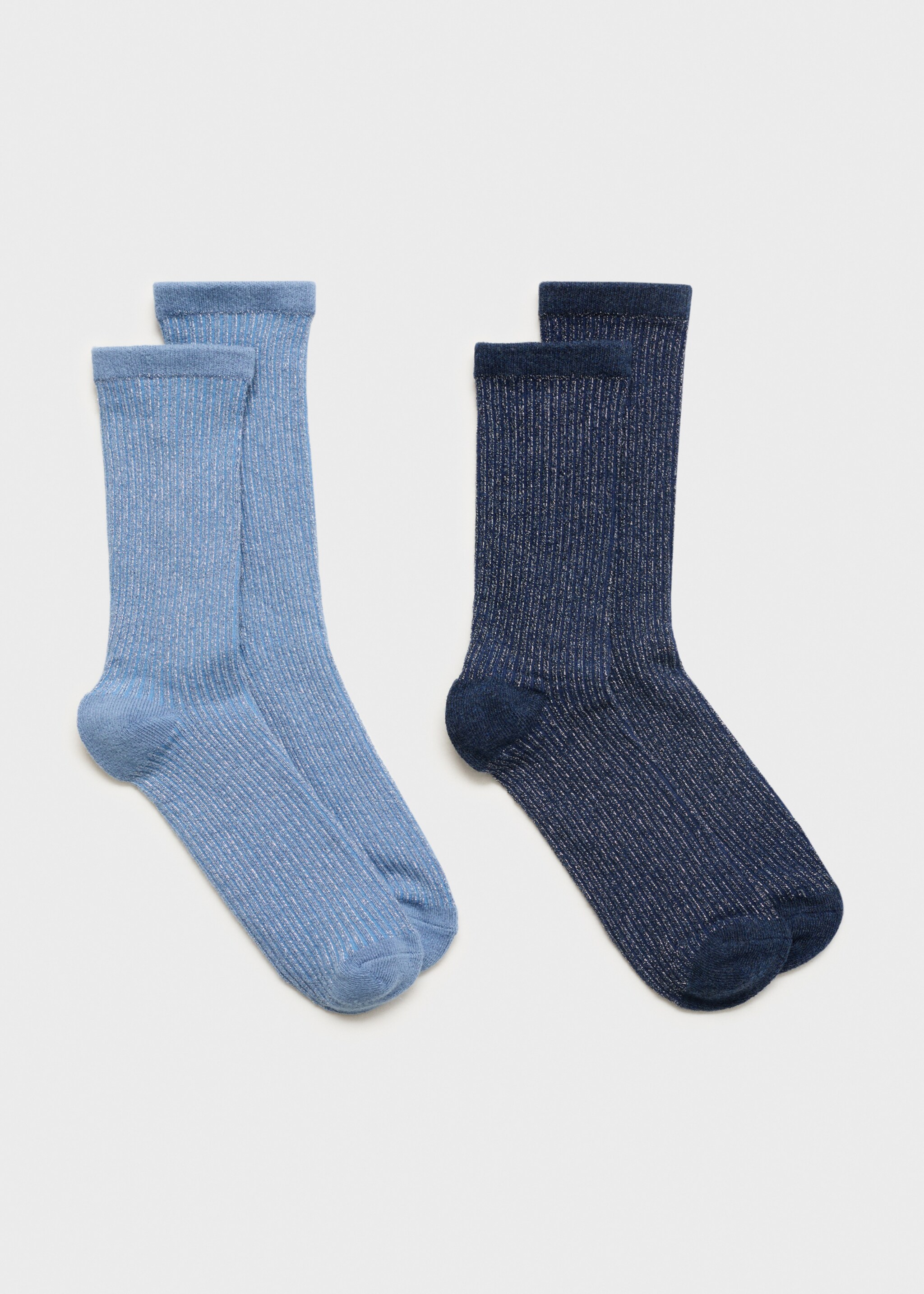 2 pack lurex socks - Article without model
