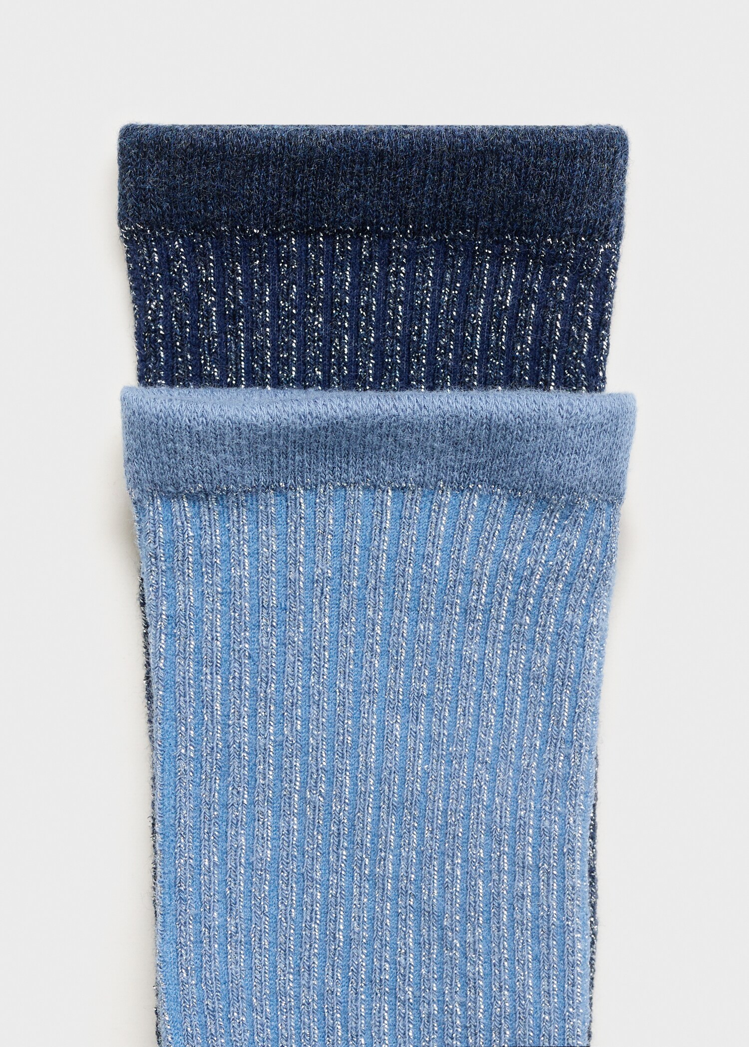 2 pack lurex socks - Reverse of the article