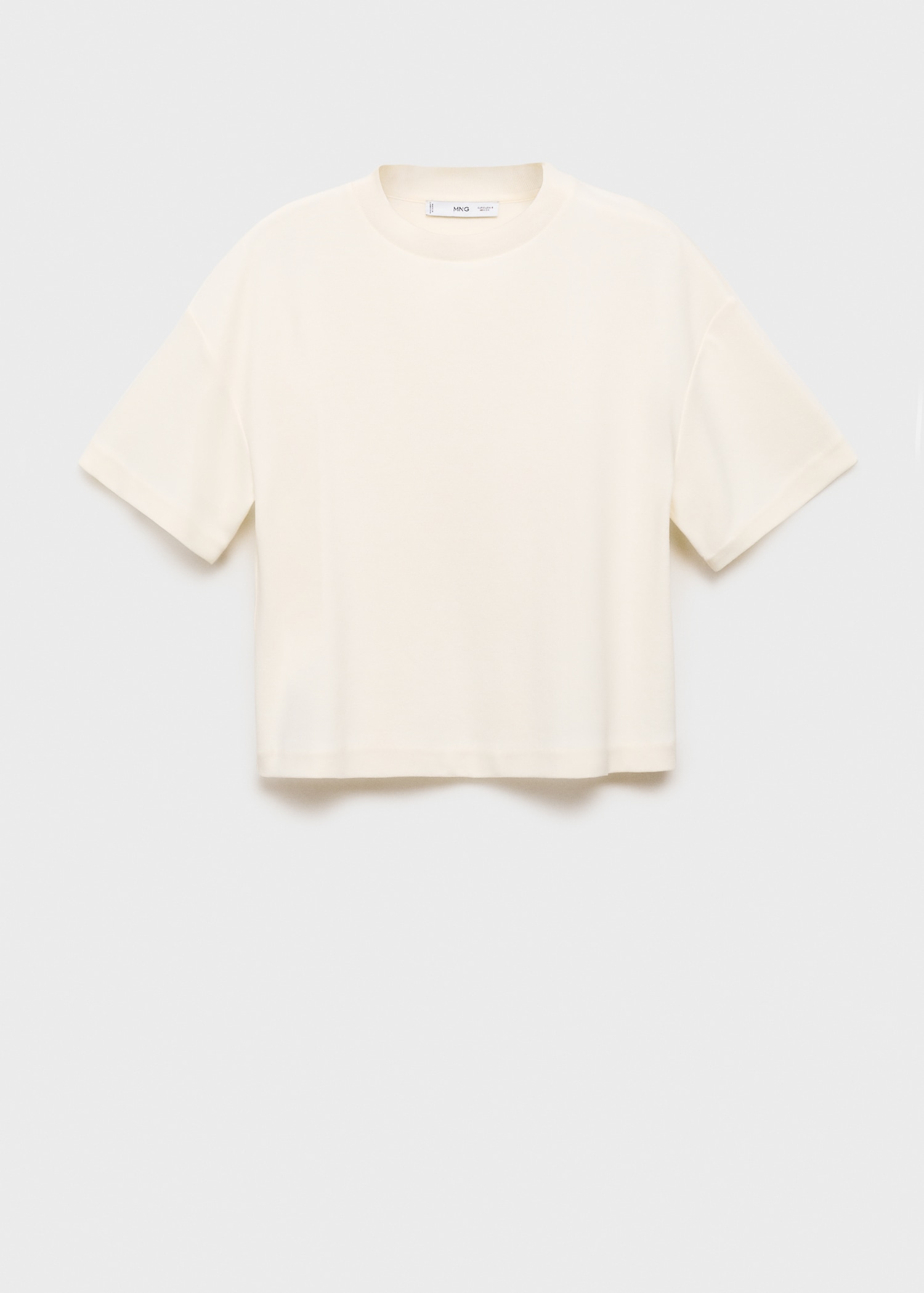 Cotton short-sleeved t-shirt - Article without model
