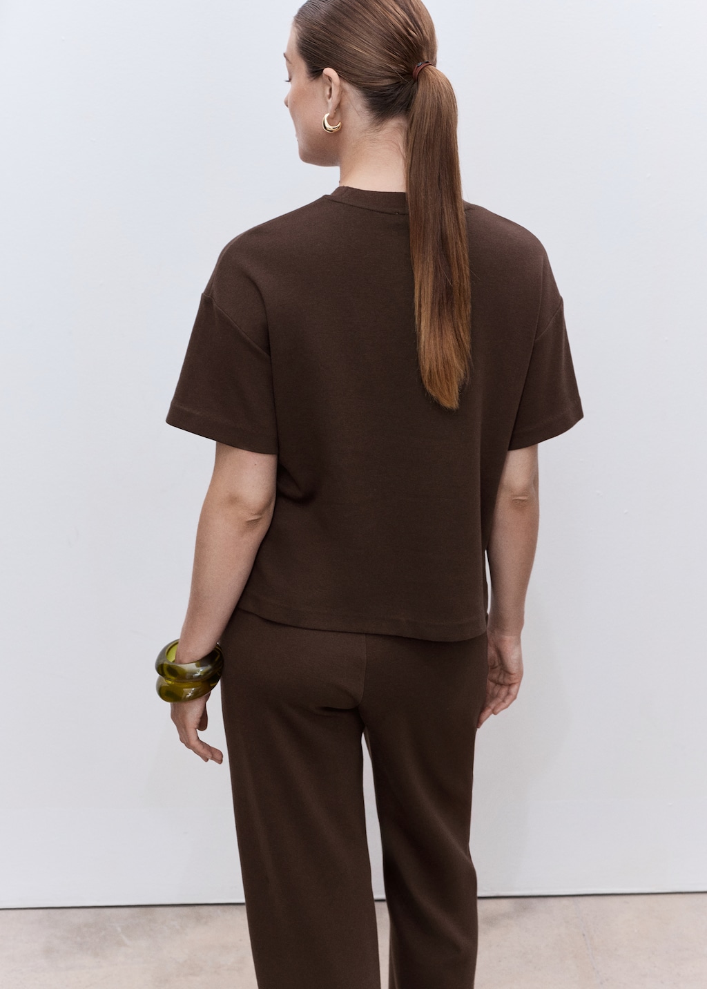 Cotton maternity t-shirt