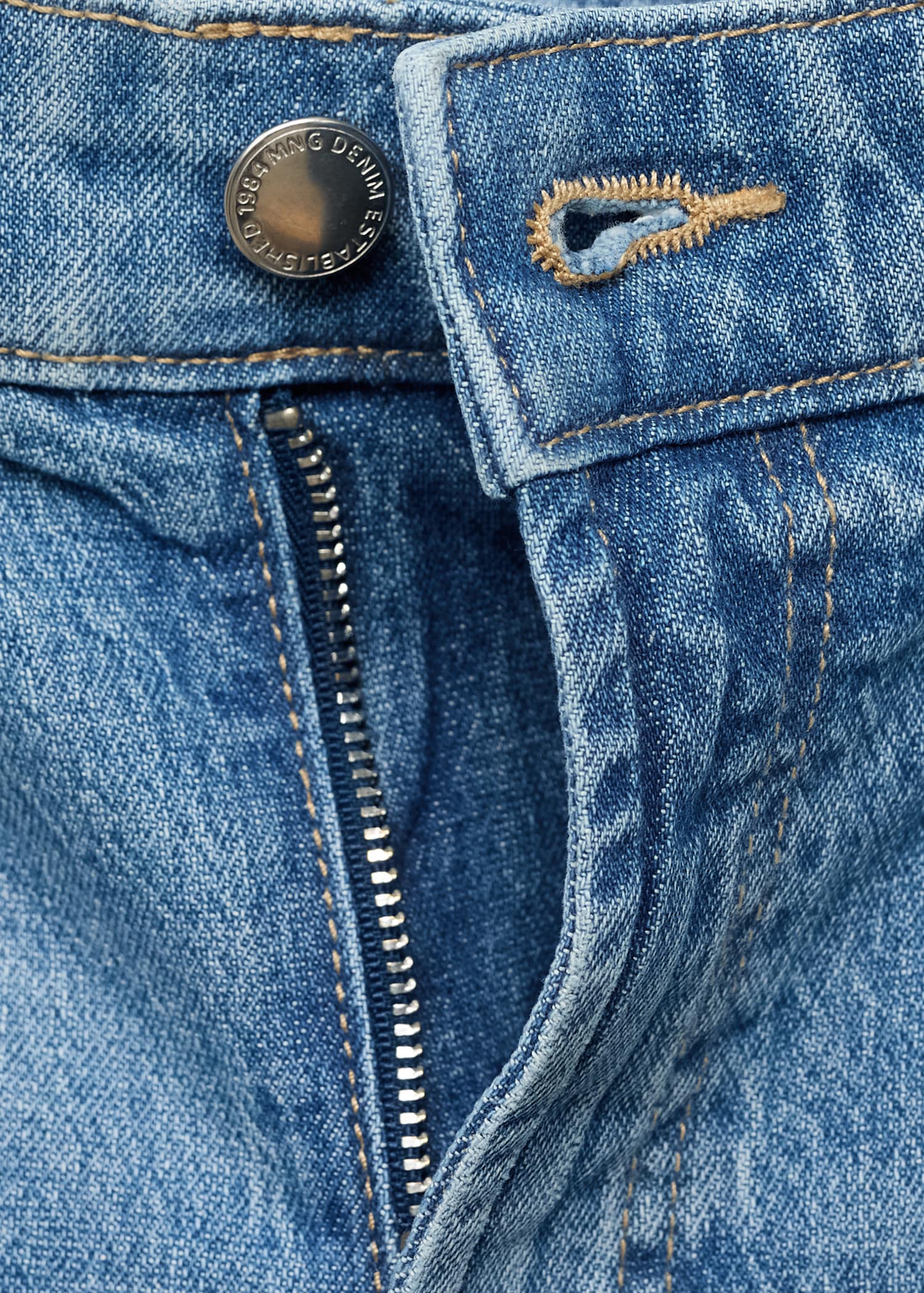 Jeans wideleg vita alta - Dettaglio dell'articolo 0