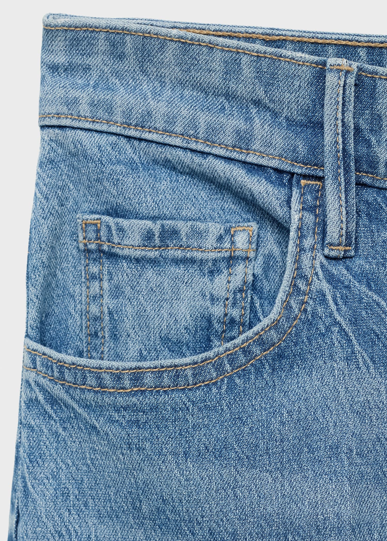 Jeans wideleg vita alta - Dettaglio dell'articolo 8
