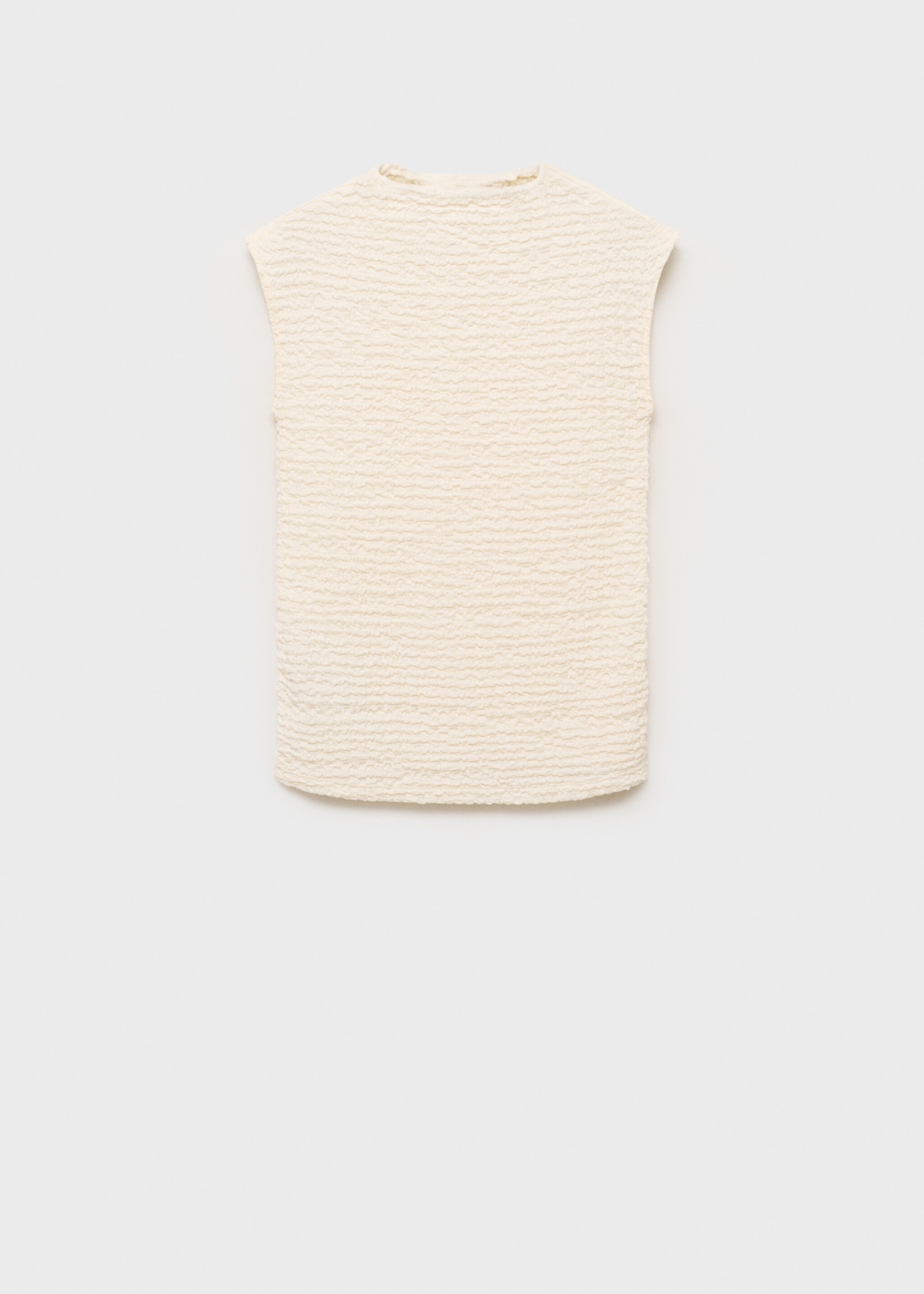Crepe cotton maternity top - Article without model