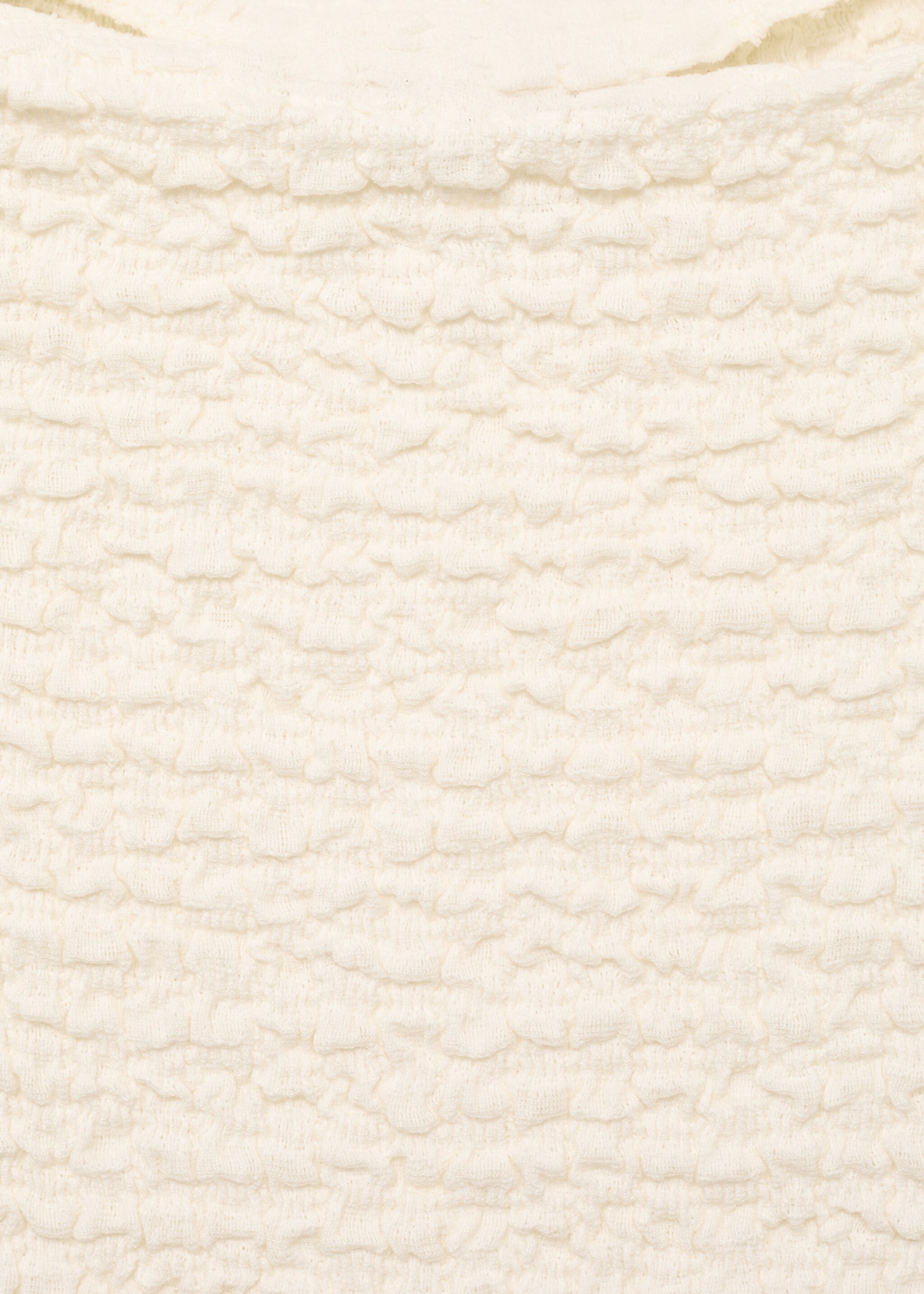 Crepe cotton maternity top - Details of the article 0