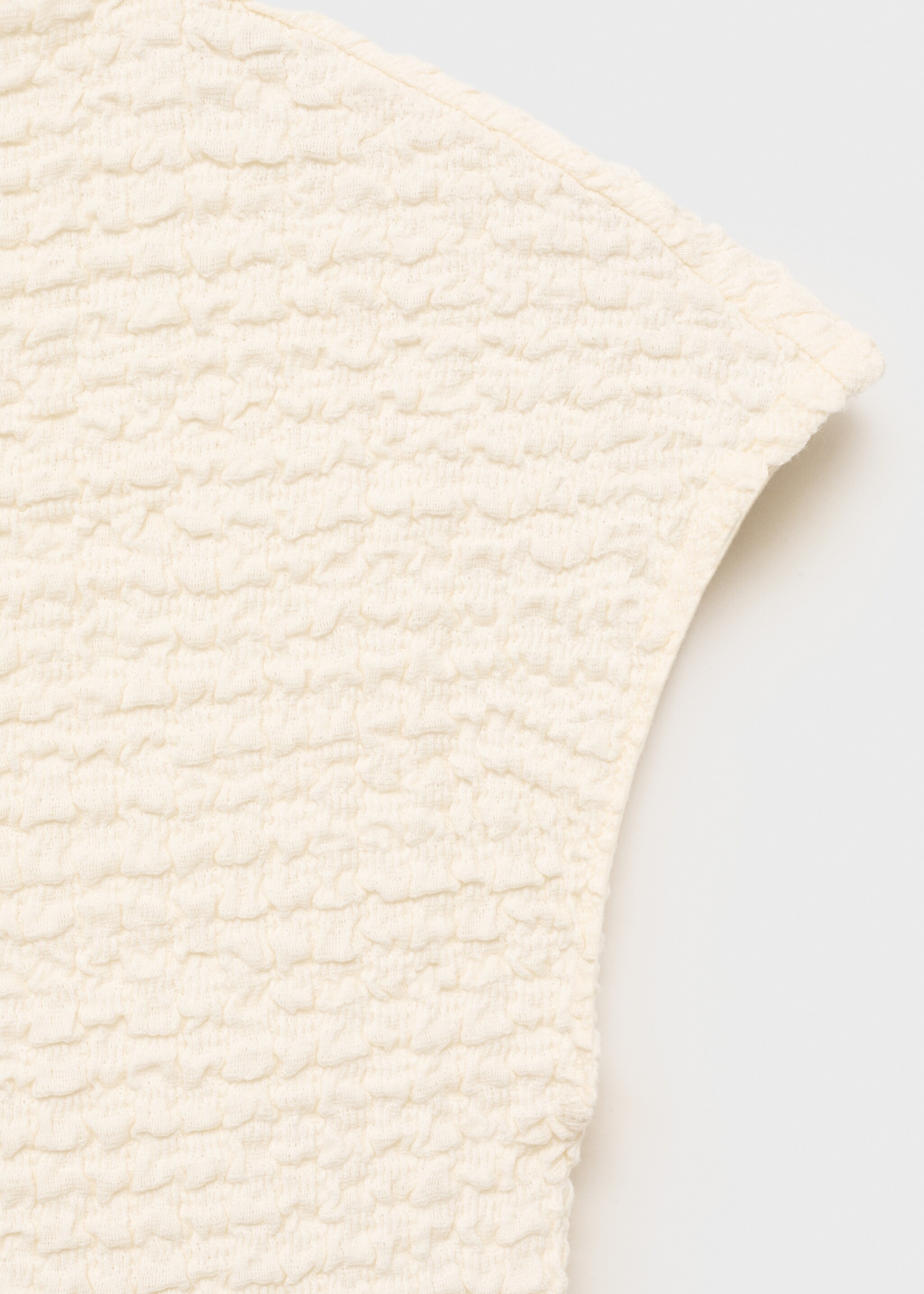 Crepe cotton maternity top - Details of the article 8
