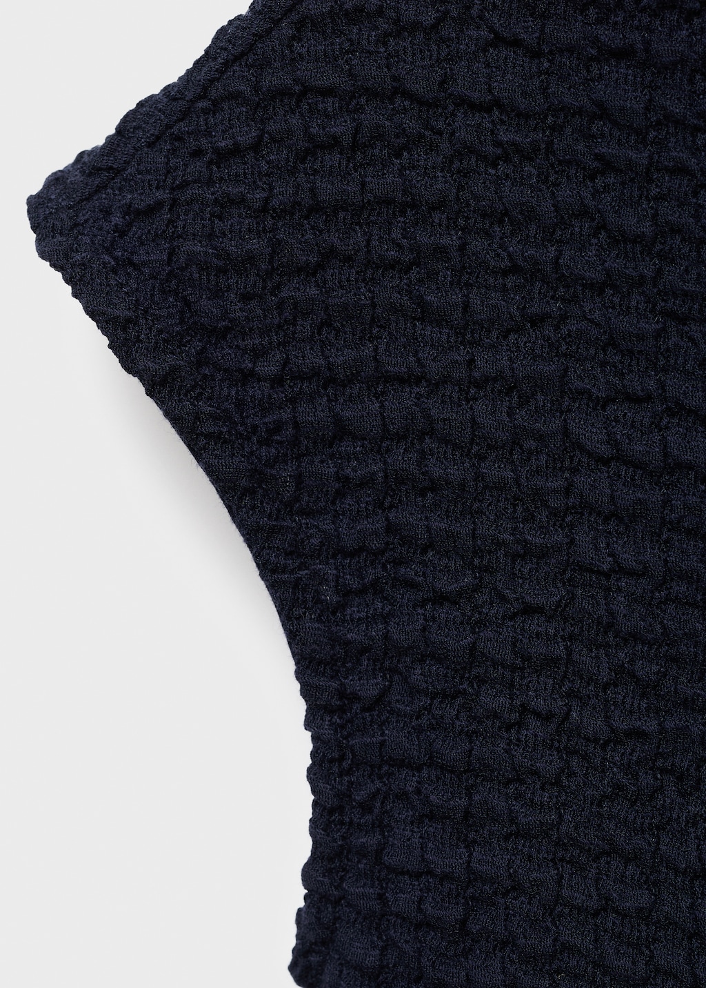 Mango Crêpe cotton maternity top