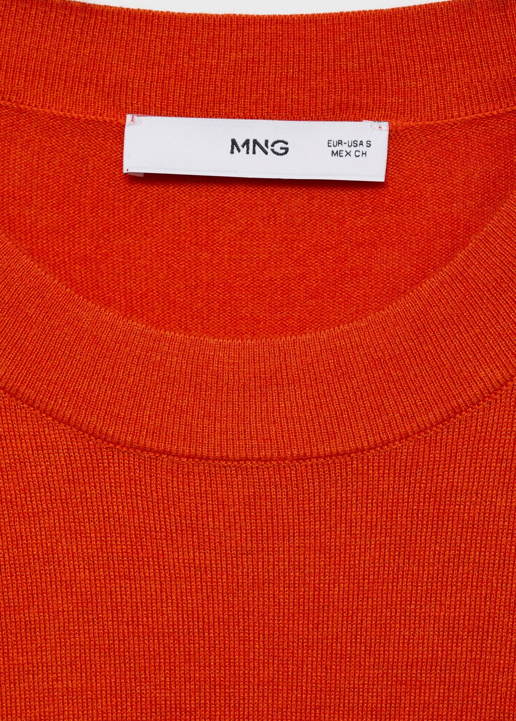 Mango Short-sleeved fine-knit sweater