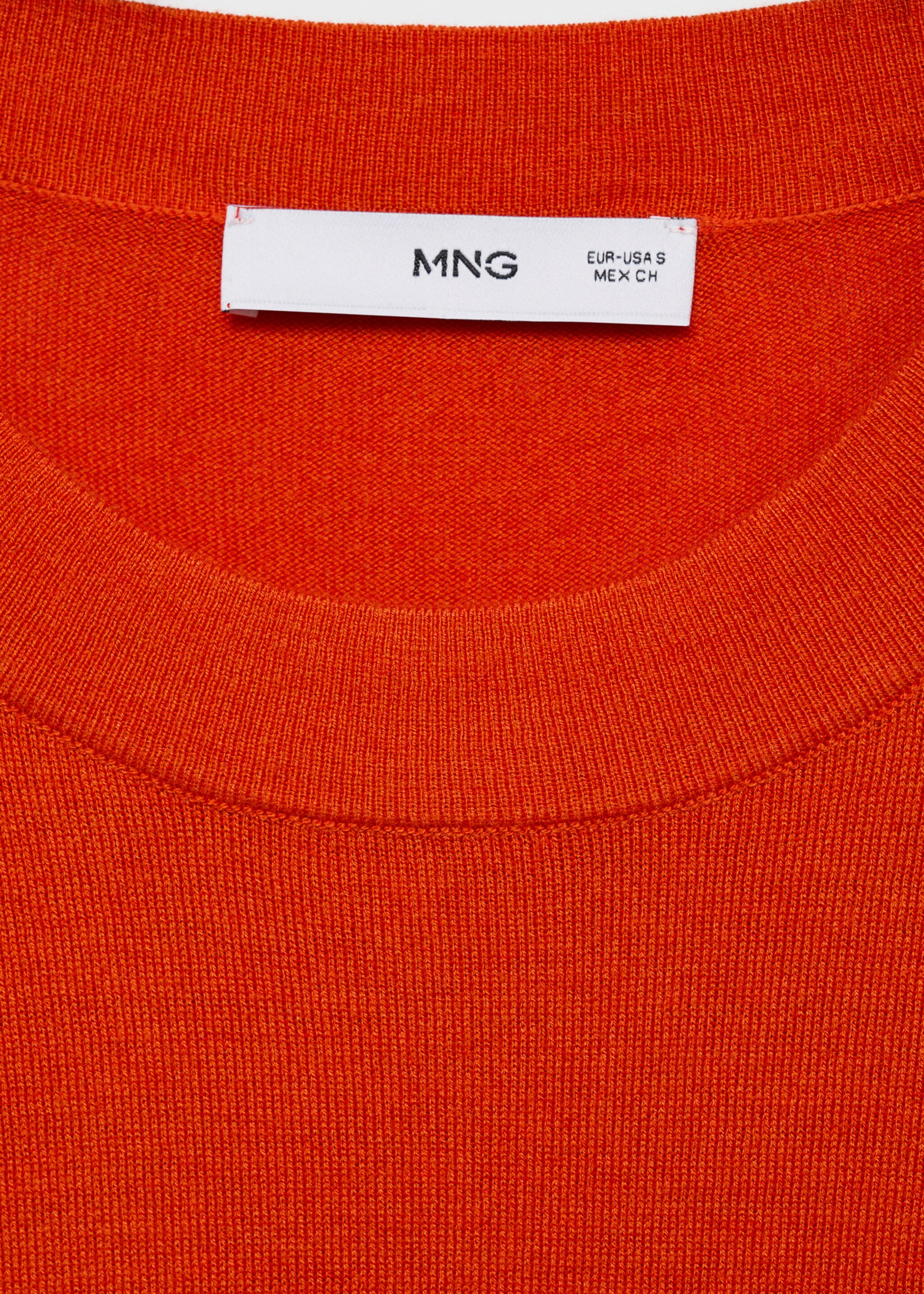 Short-sleeved fine-knit sweater - Details of the article 0
