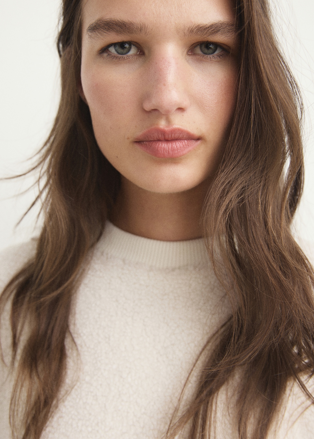 Shearling pyjama sweatshirt