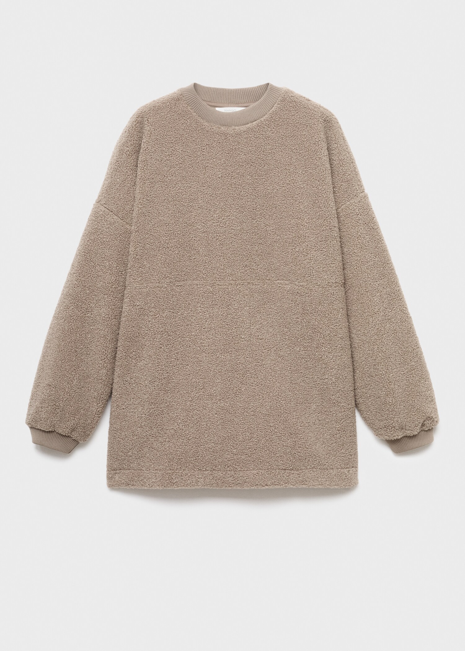 Shearling pyjama sweatshirt - Article without model