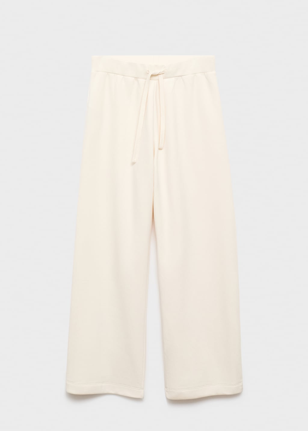 Fluid long cotton pants