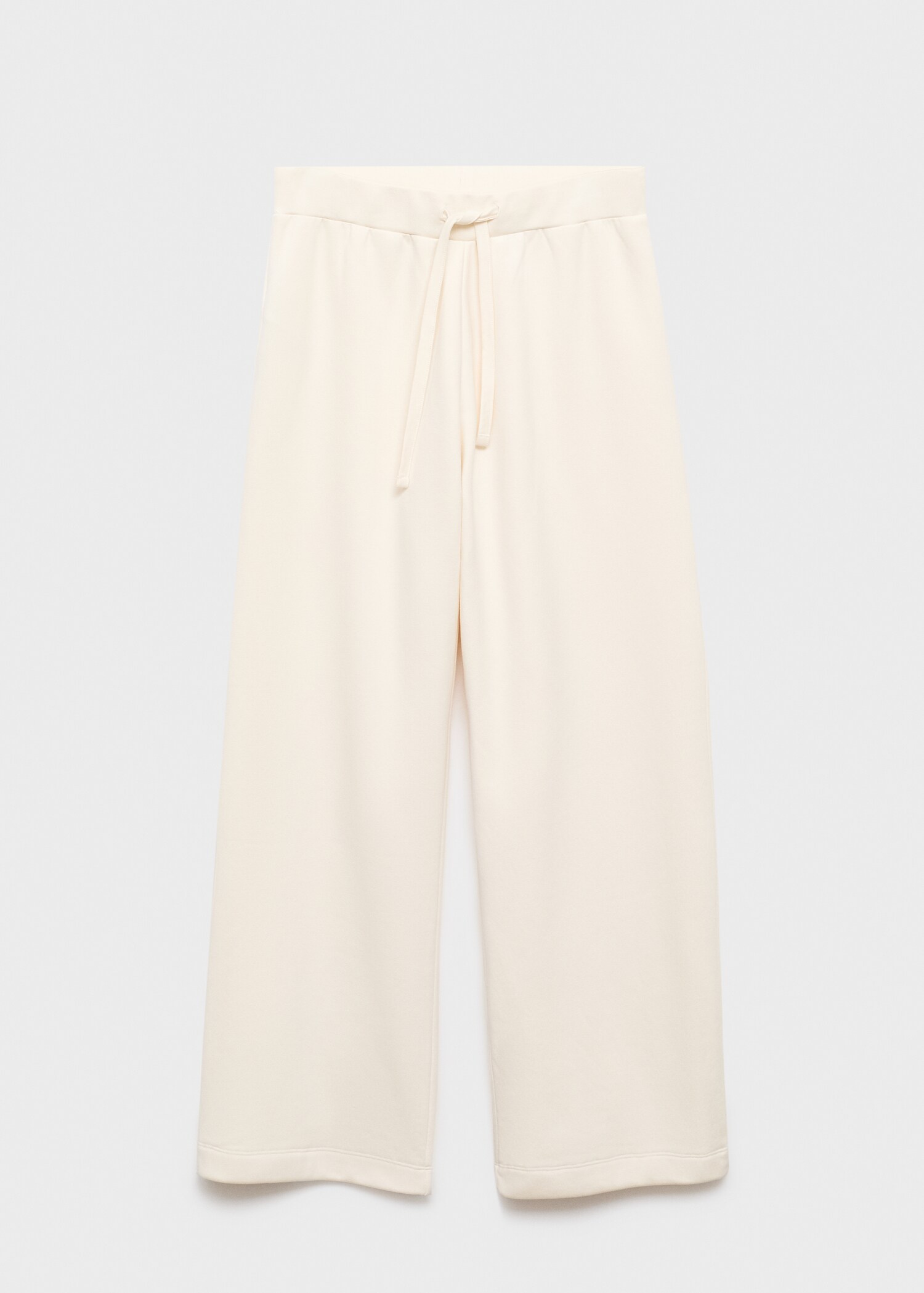 Fluid long cotton trousers - Article without model