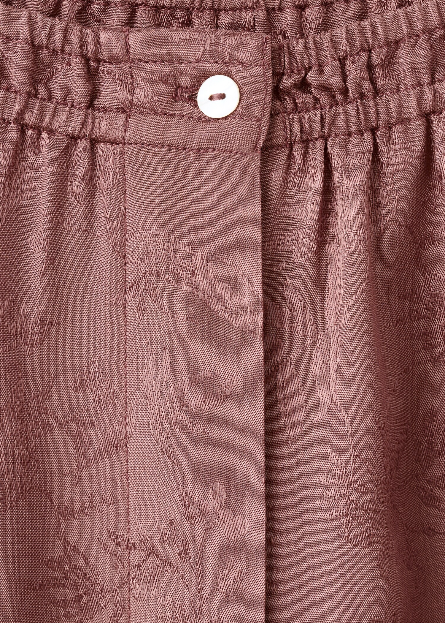 Pantalón pijama jacquard satén - Detalle del artículo 8