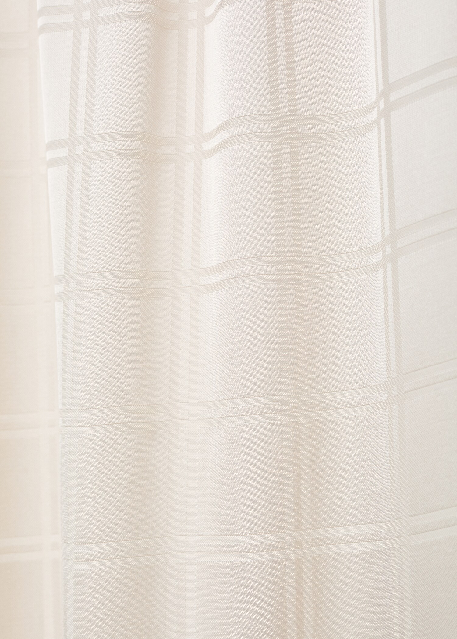 Rayon check pyjama trousers - Details of the article 0