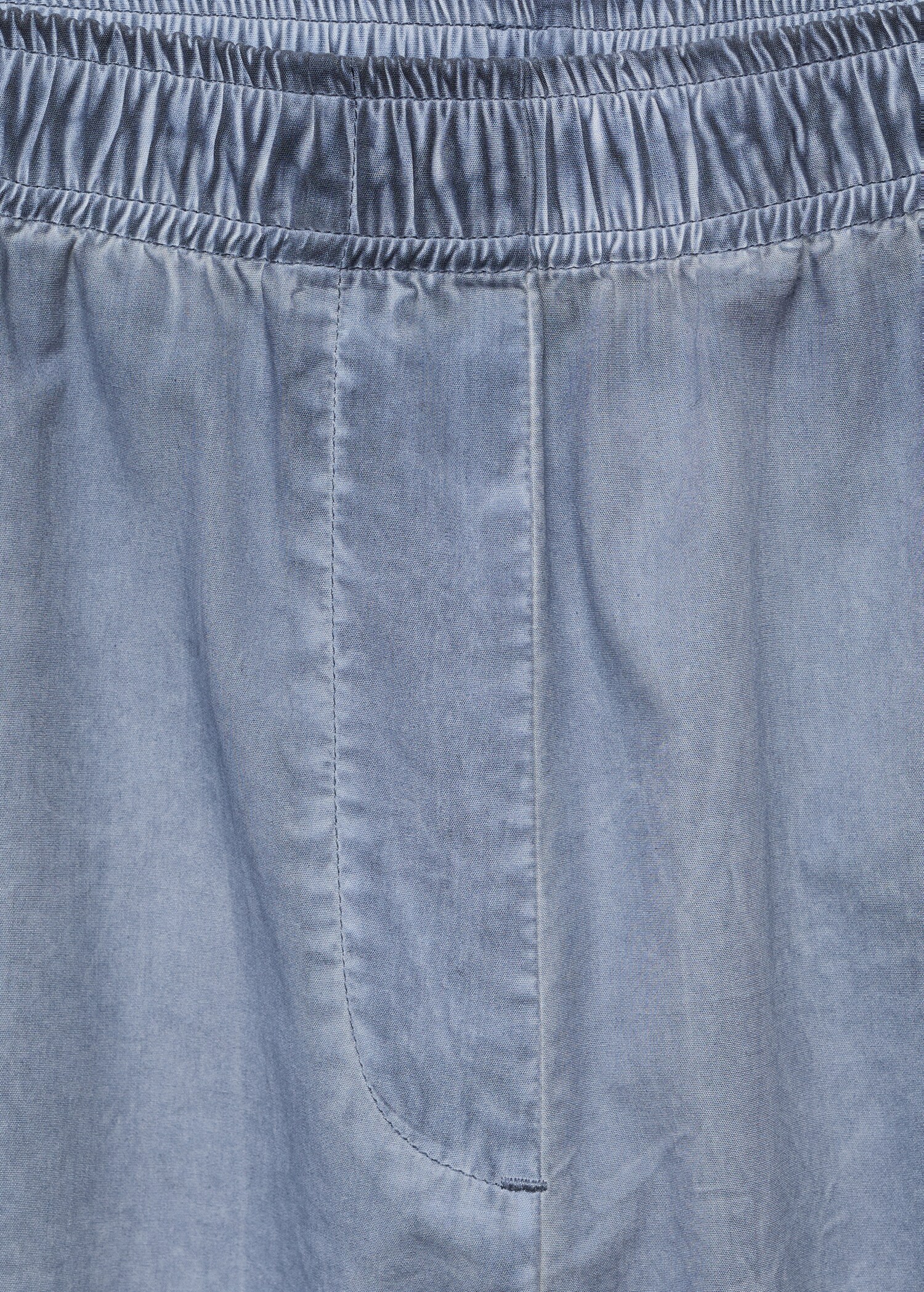 بنطال طويل من القطن مصبوغ بتقنية garment dyed - تفاصيل المنتج 8